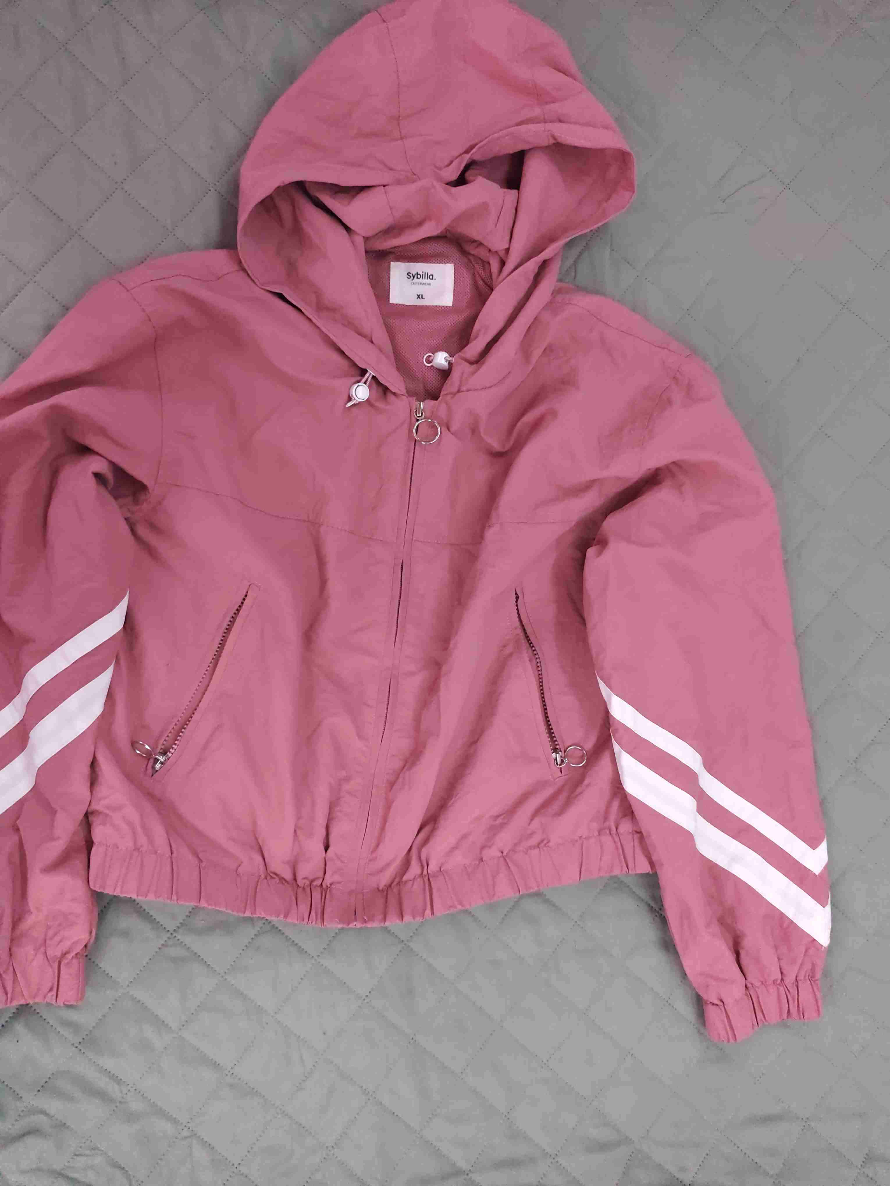 Chaqueta Cortavientos Mujer Sybilla Talla XL Rosa - miniatura 6