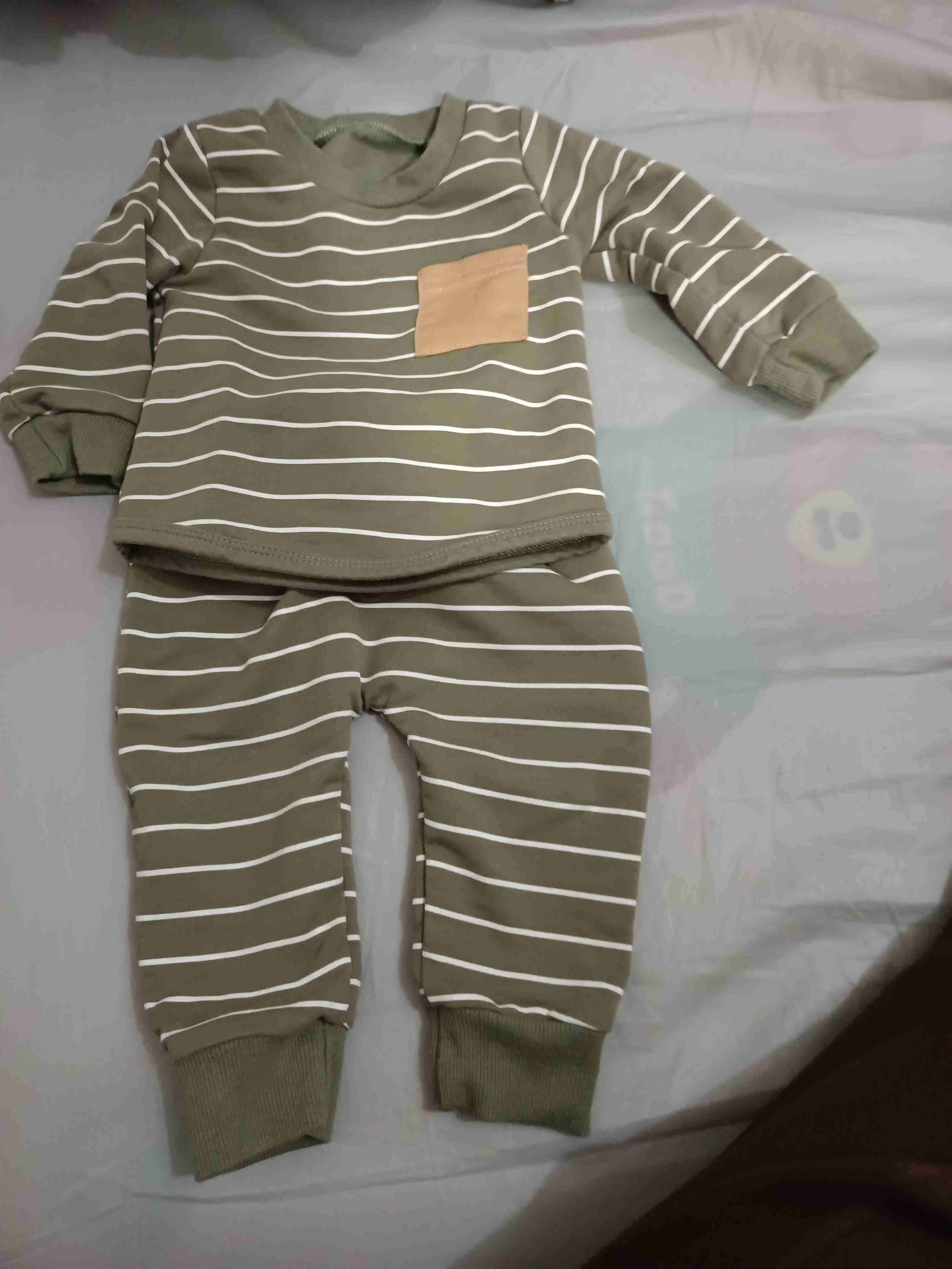 Conjunto infantil a rayas - miniatura 1