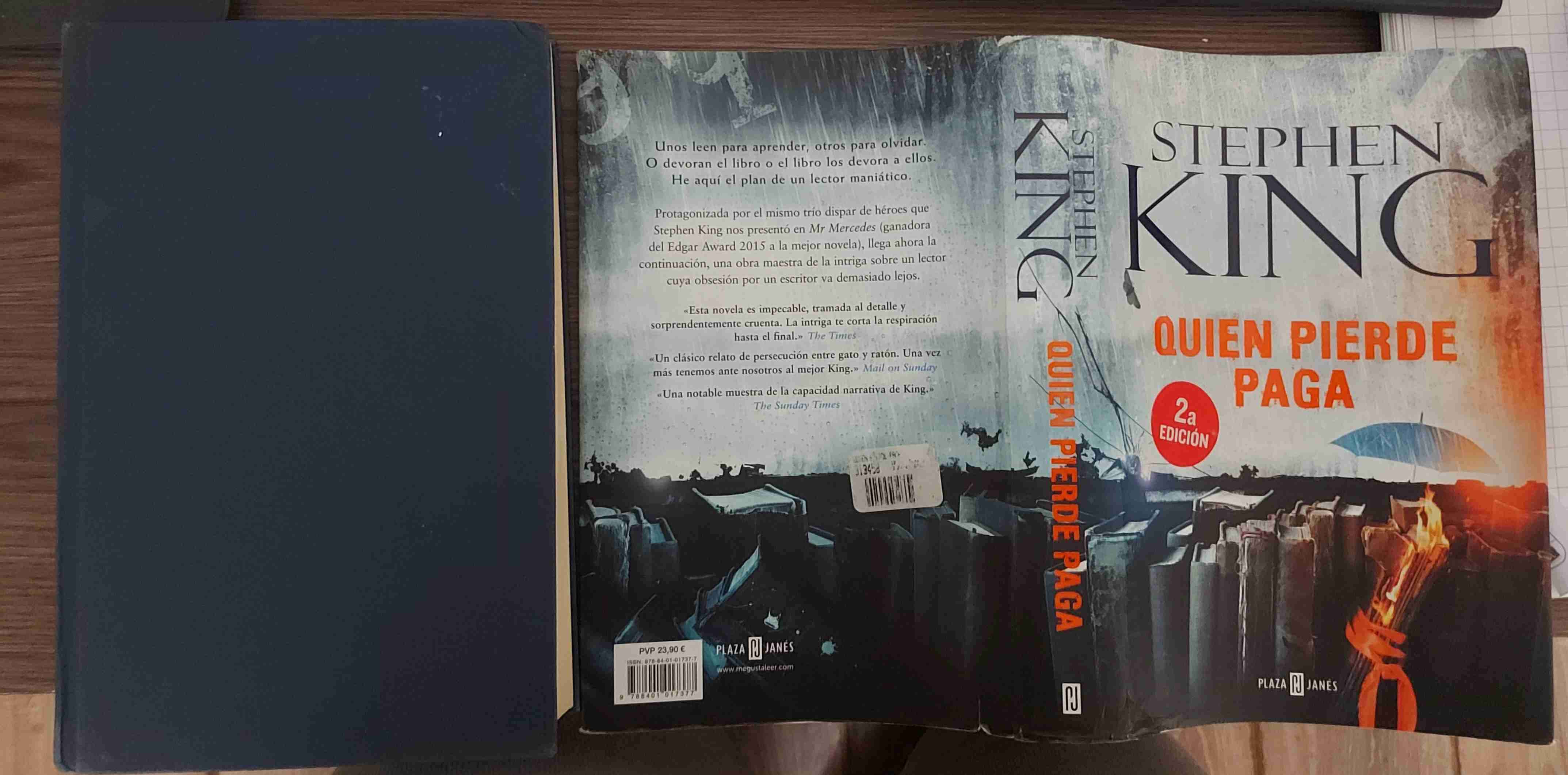 Libro 'Quien pierde paga' Stephen King - miniatura 5