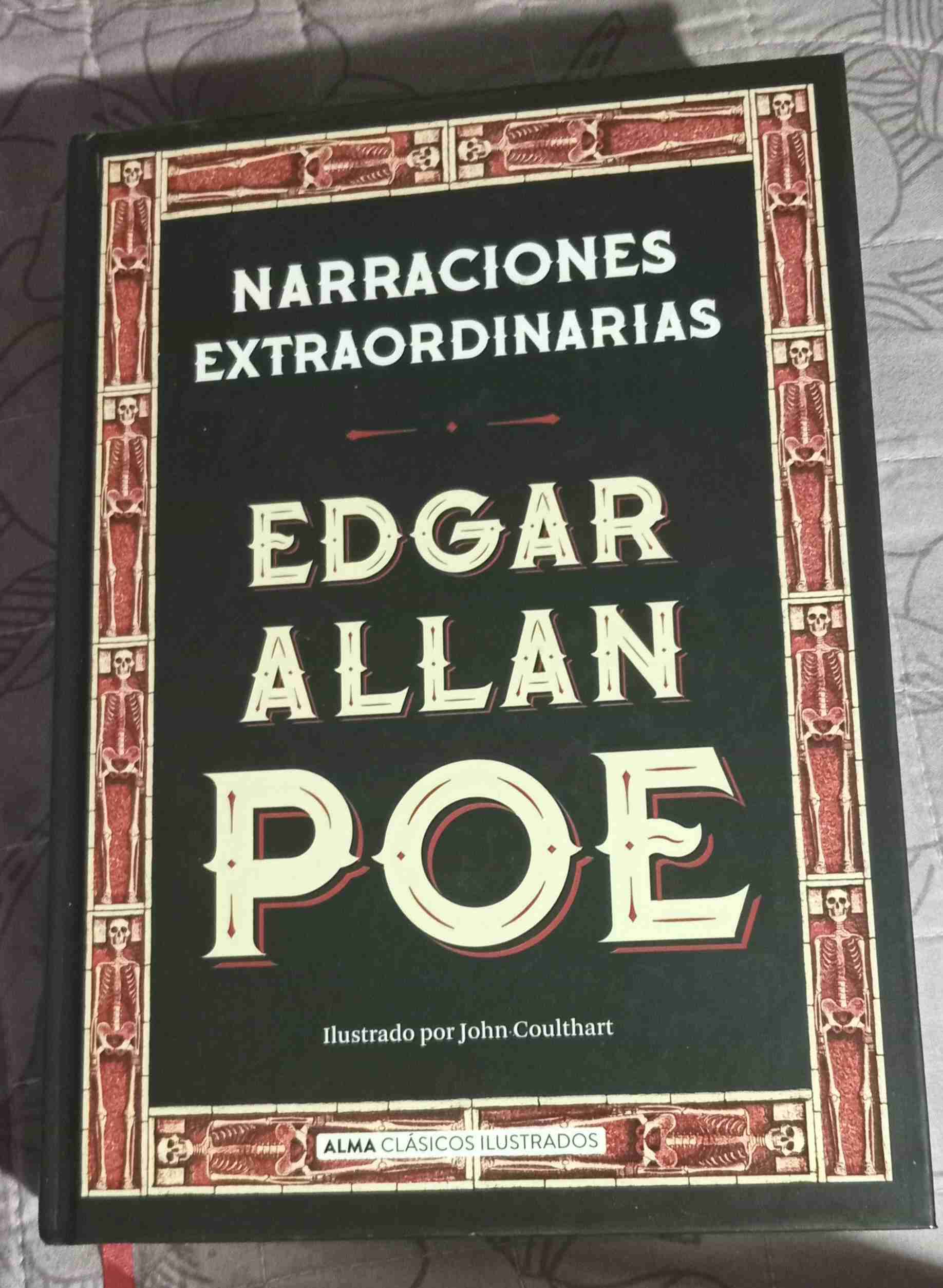 Libro Narraciones Extraordinarias Edgar Allan Poe - miniatura 1