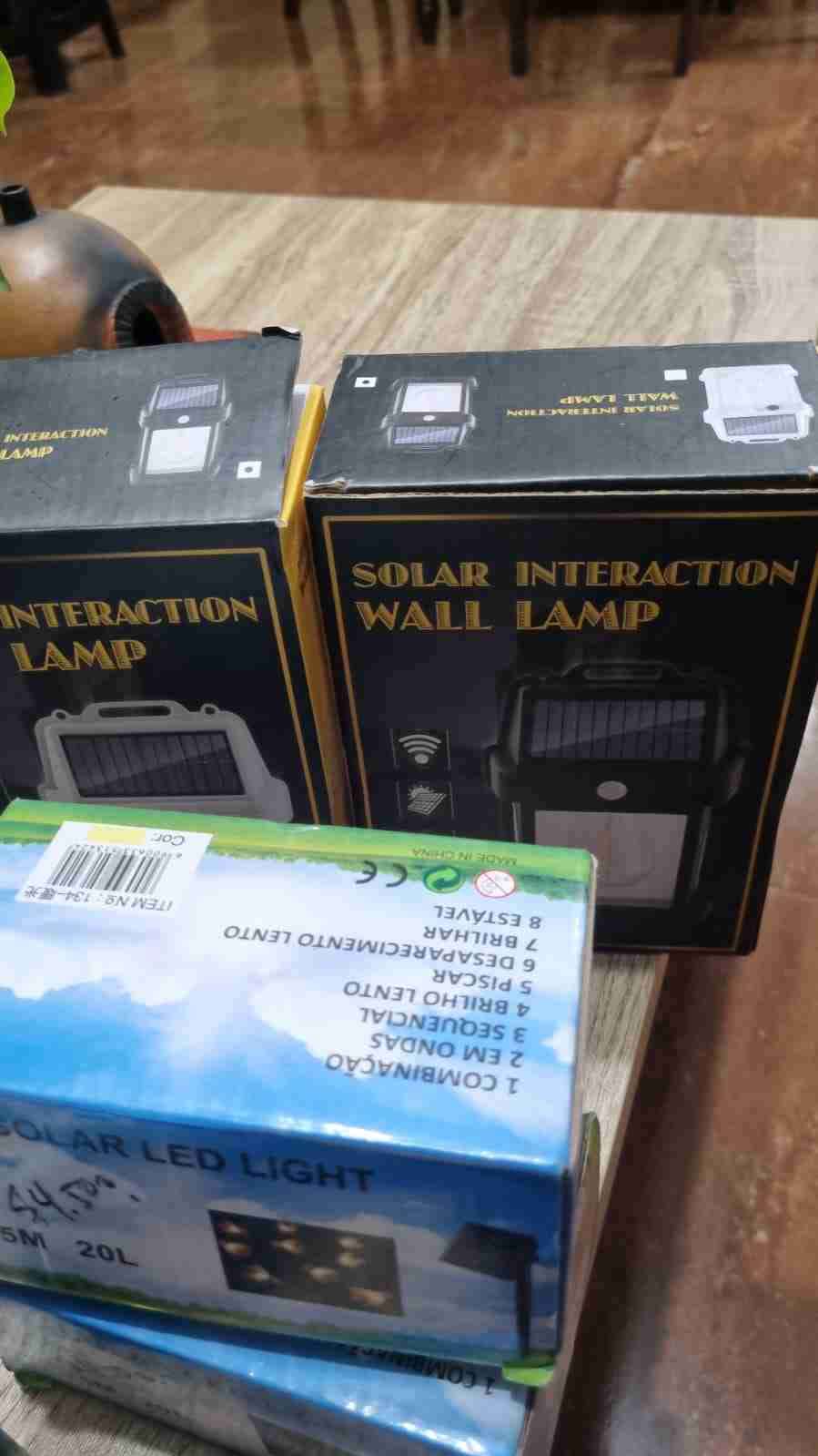 Lámpara de pared solar nueva - miniatura 2