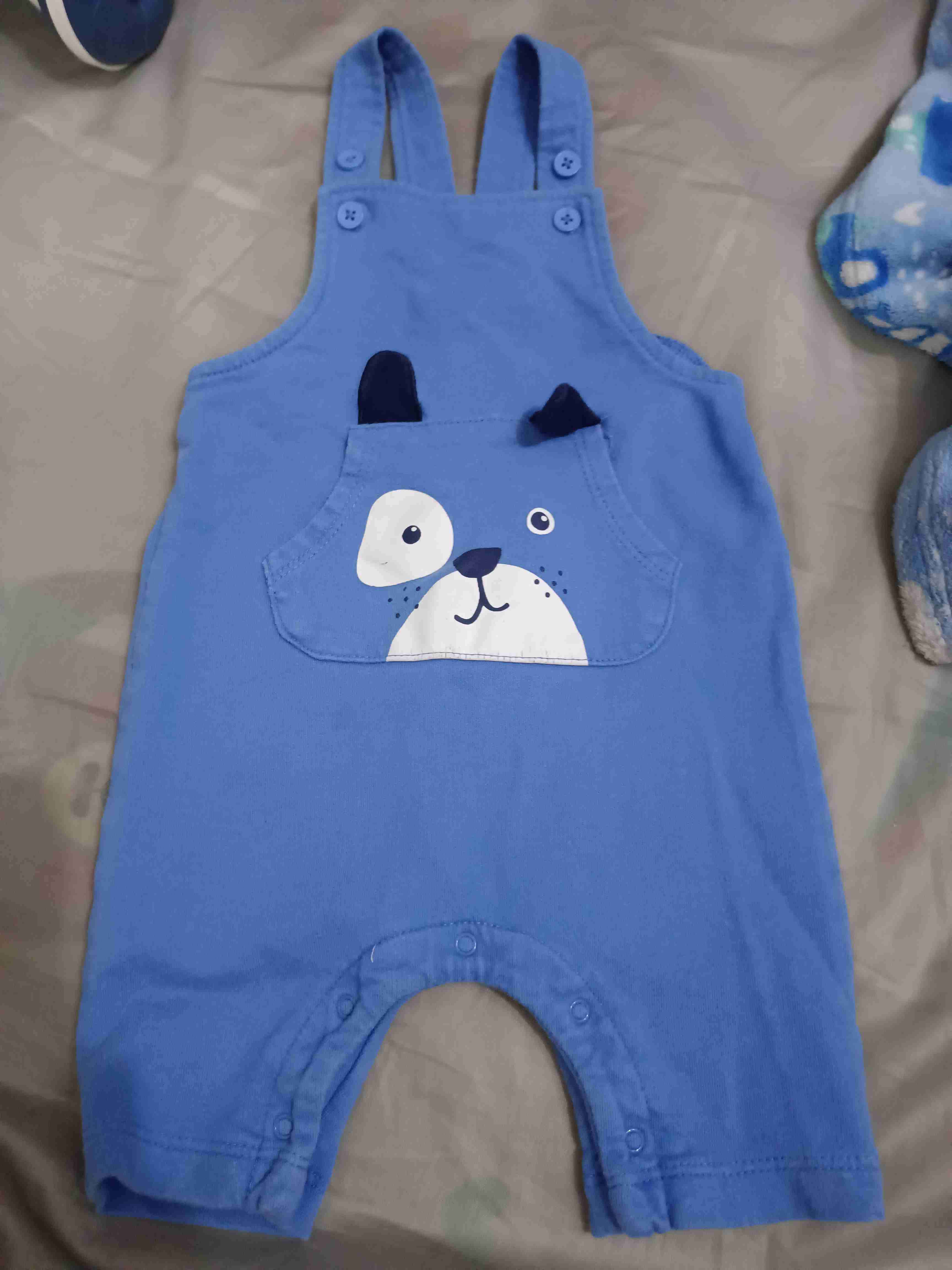 Peto bebé azul con diseño - miniatura 4