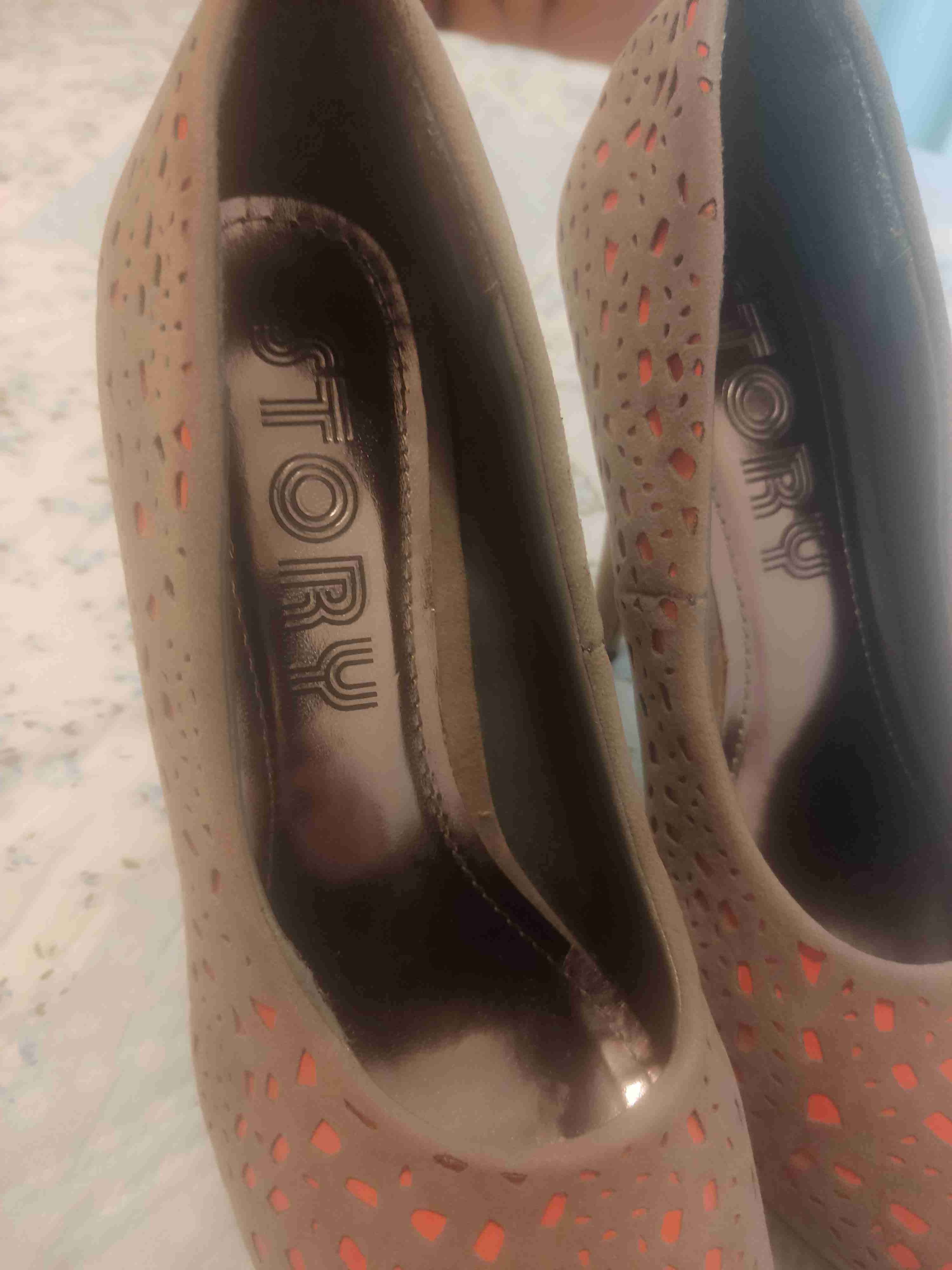 Zapatos de tacón Story beige - miniatura 2