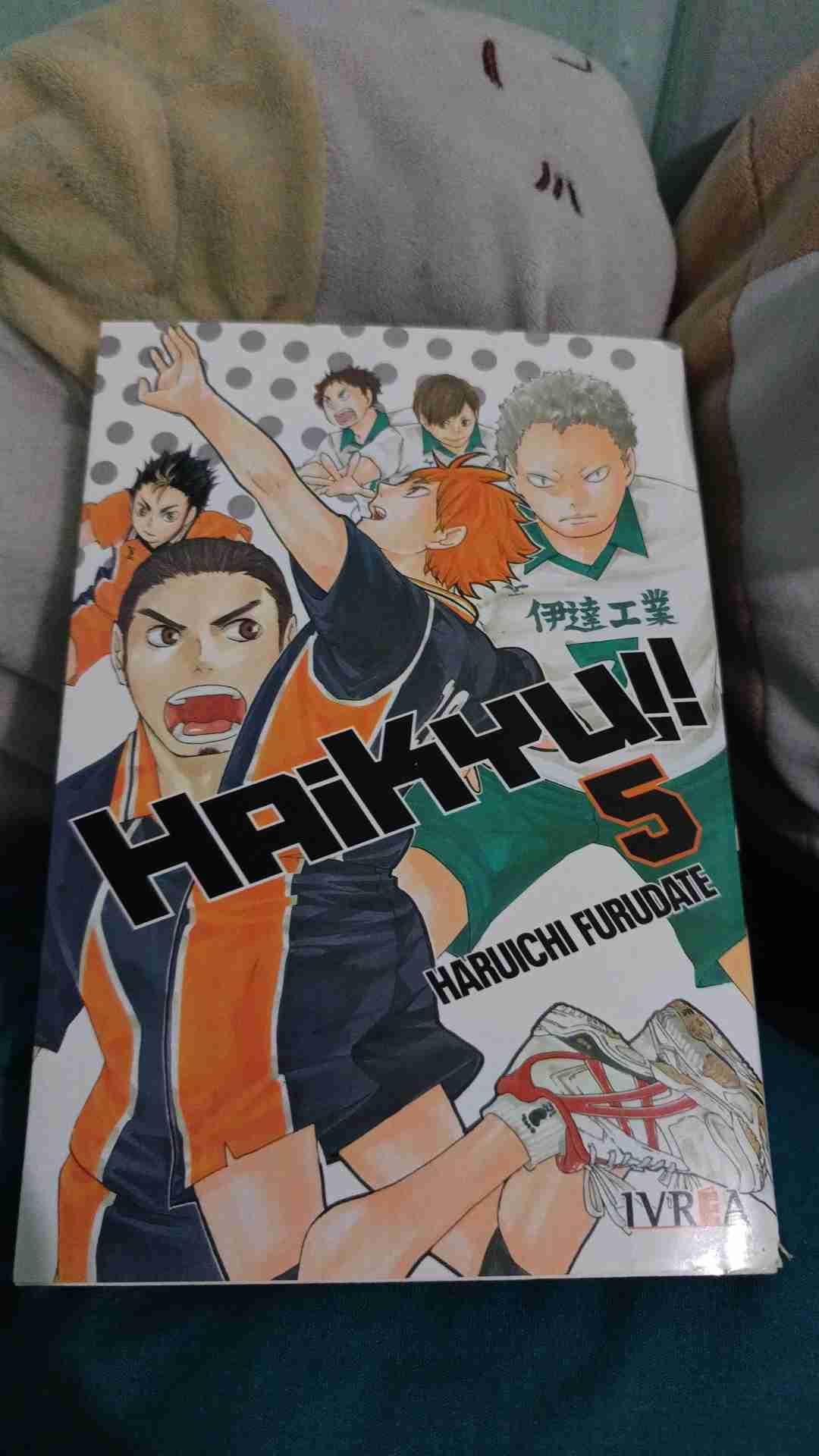 Manga Haikyu!! Volumen 5