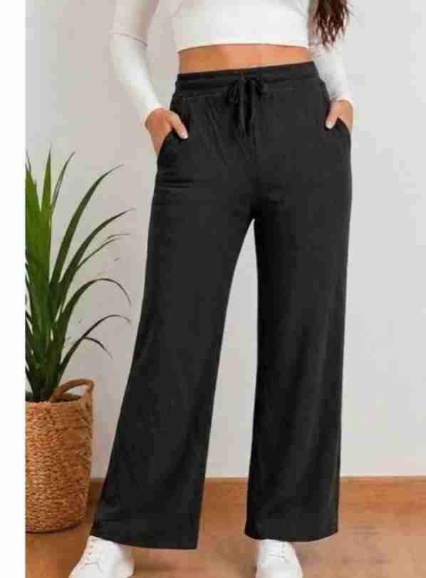 Pantalón Palazzo Cotele Forrado Con Polar - miniatura 2