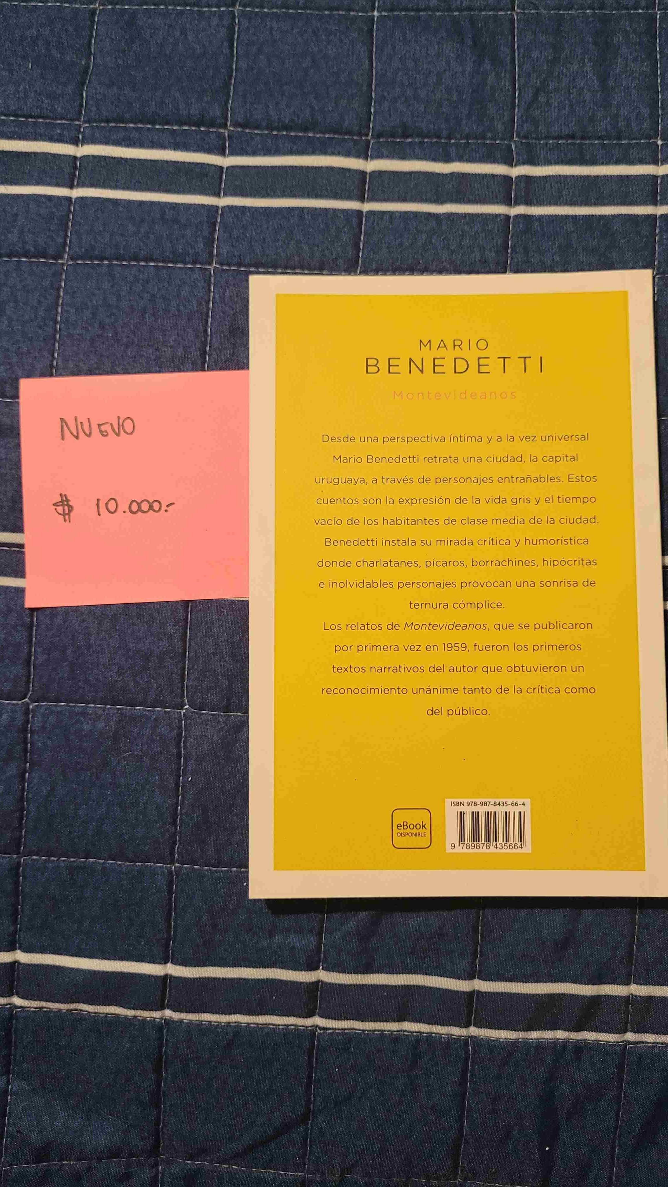 Libro 'Montevideanos' de Benedetti - miniatura 2