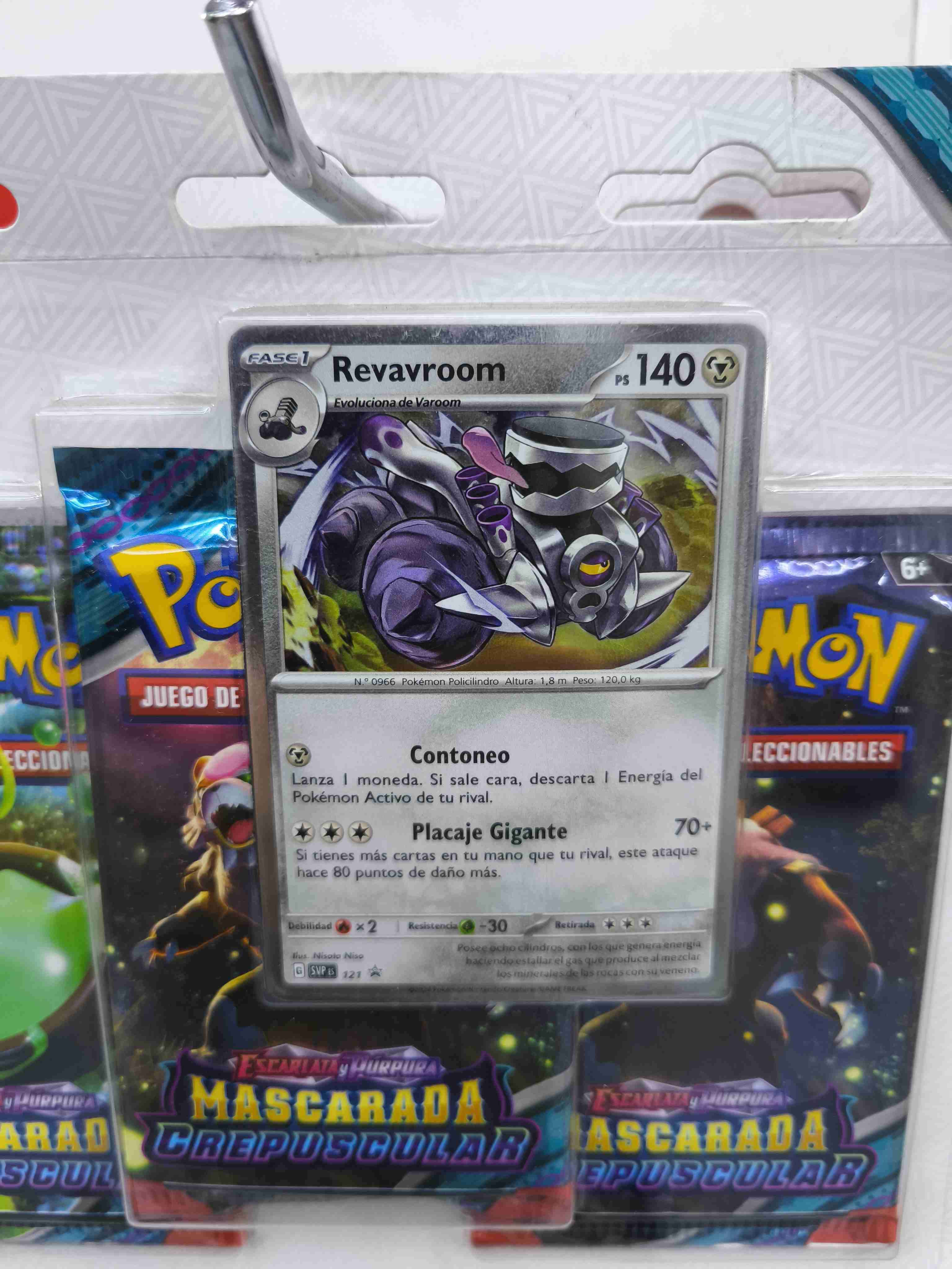 Pack de cartas Pokémon Mascarada Crepuscular - miniatura 1