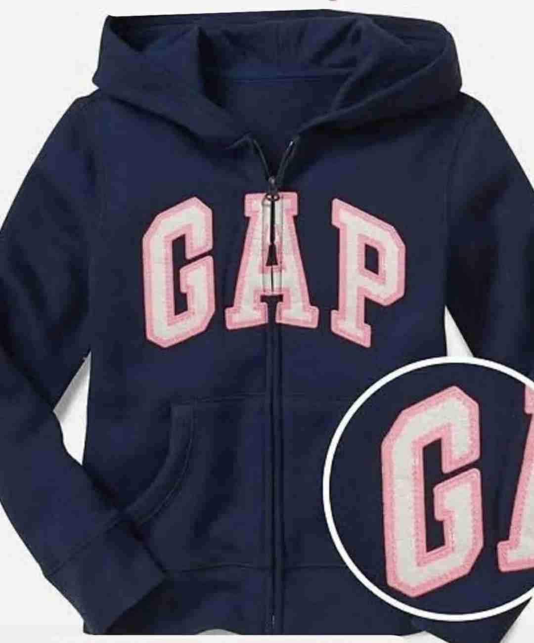 Polerón azul GAP con capucha - miniatura 2