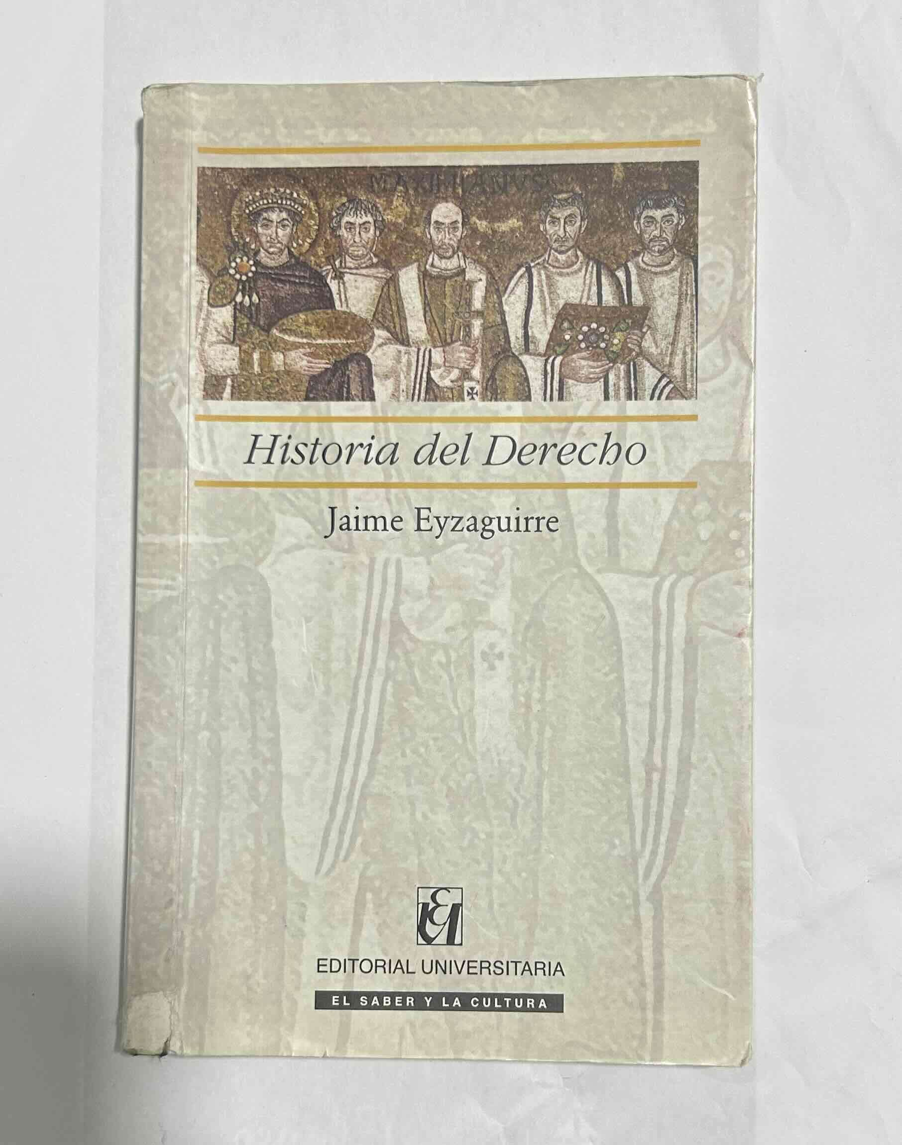 Libro Historia del Derecho - miniatura 1