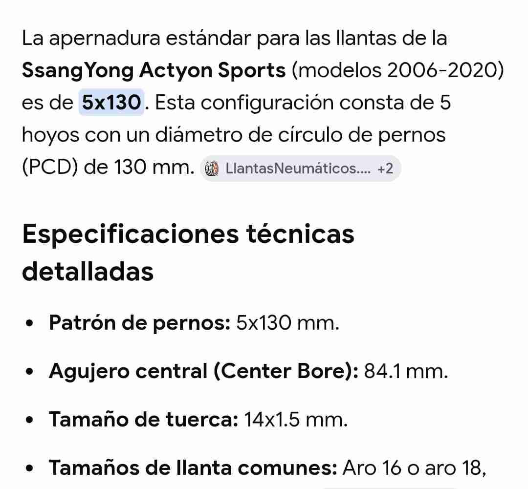 Llantas de acero para Camioneta Actyon sanyong - miniatura 3