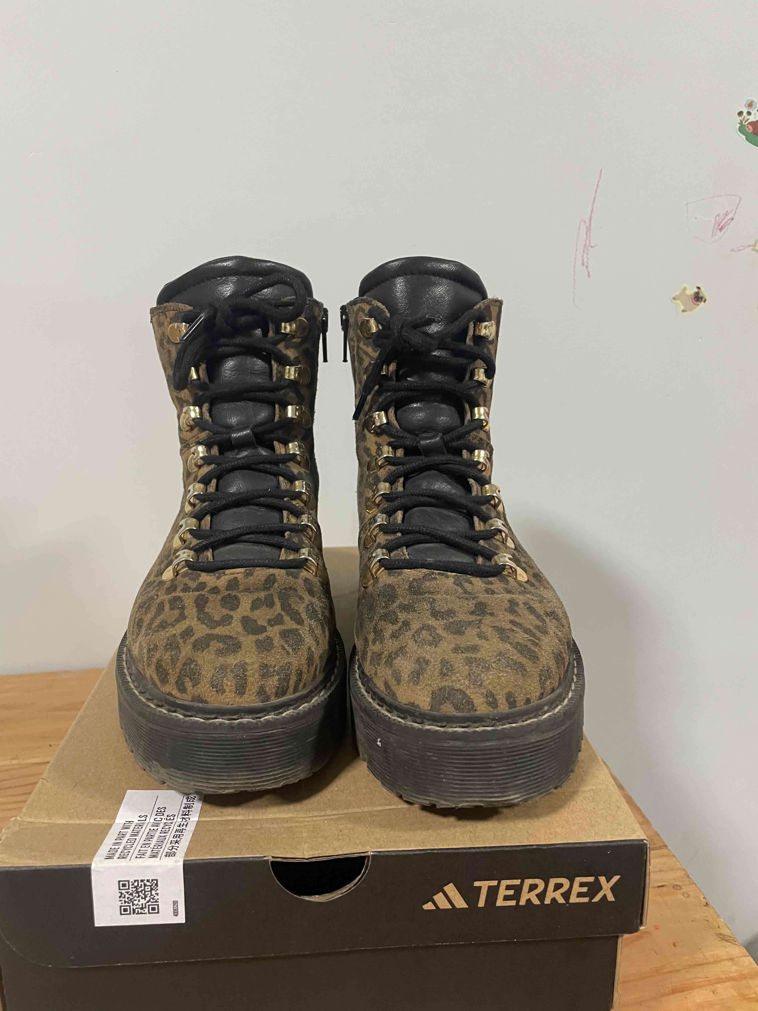 Botines de leopardo con plataforma - miniatura 2