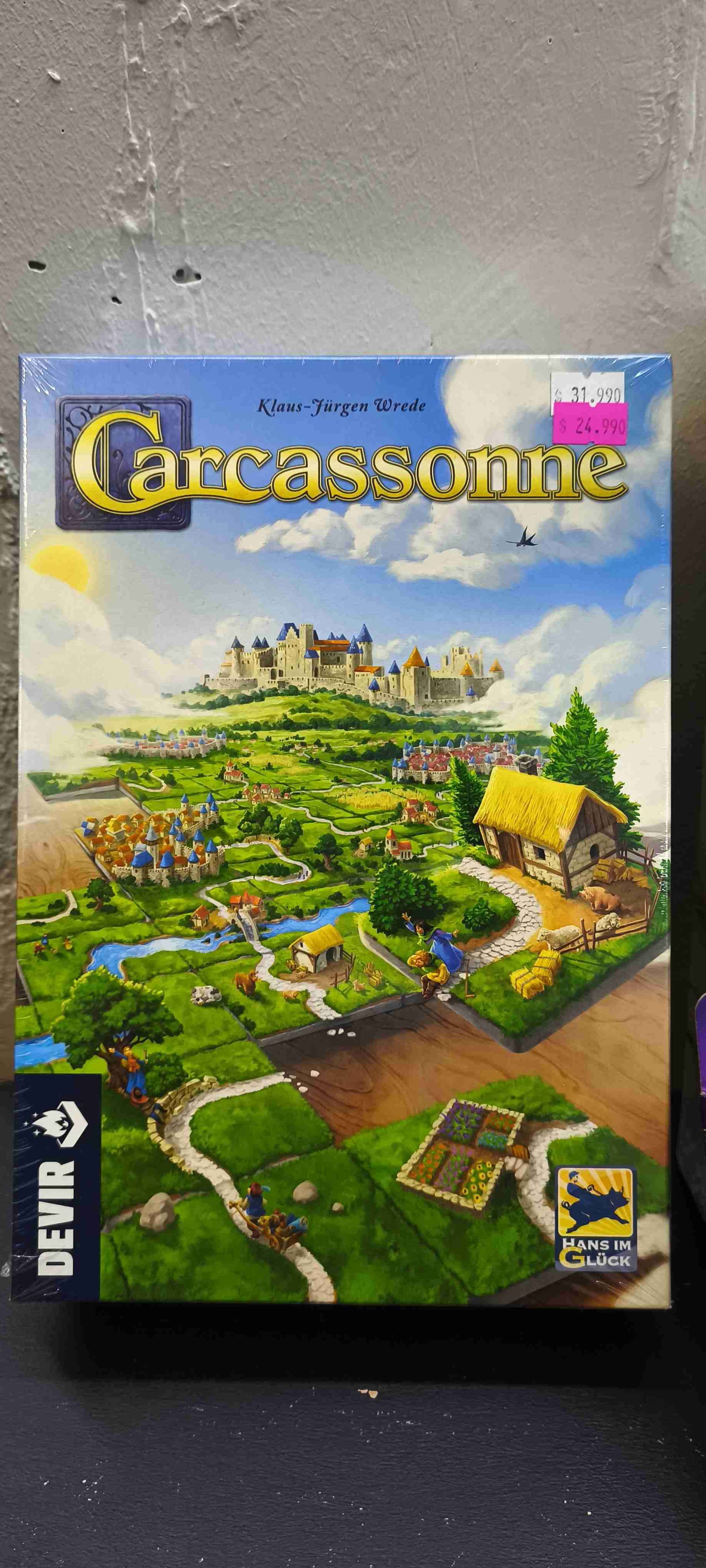 Juego Carcassonne de mesa