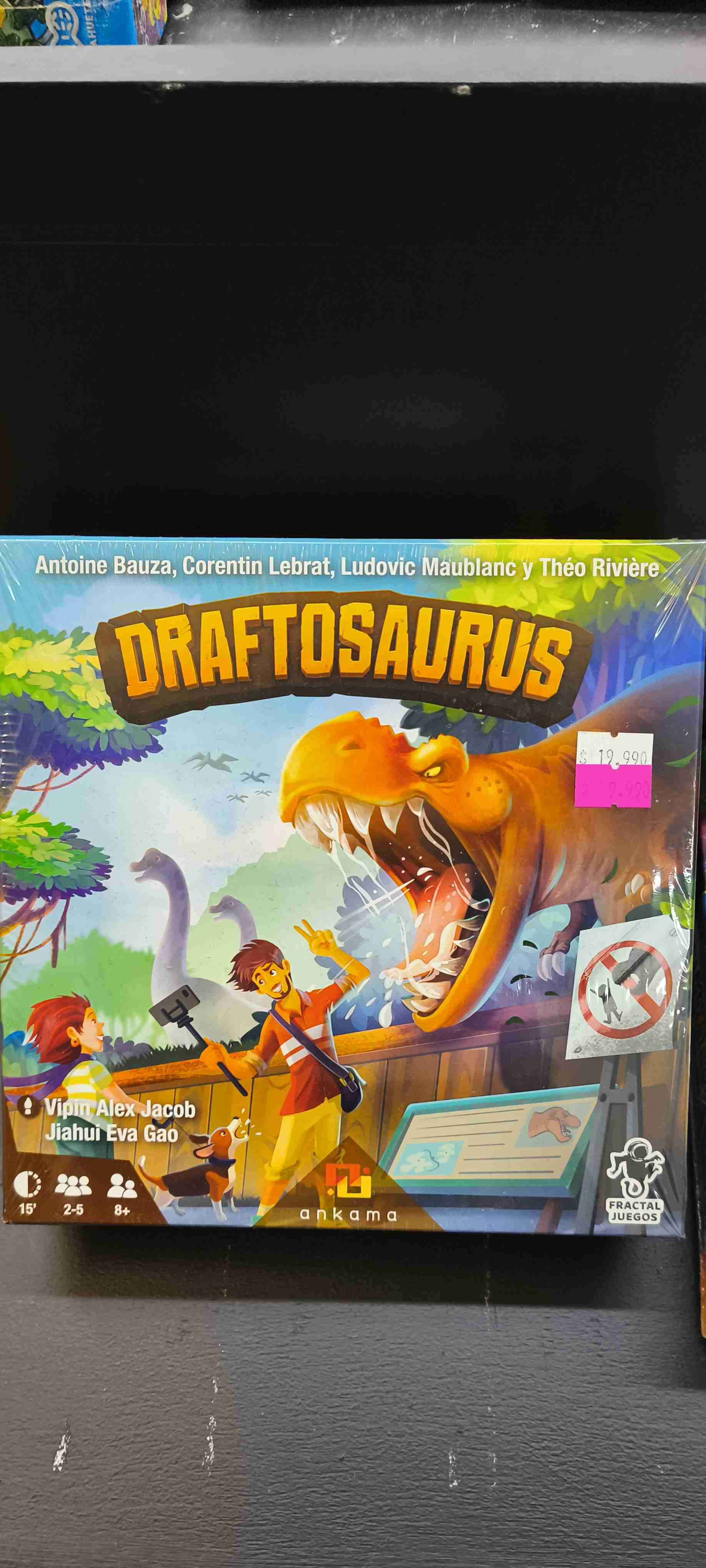 Juego de mesa Draftosaurus
