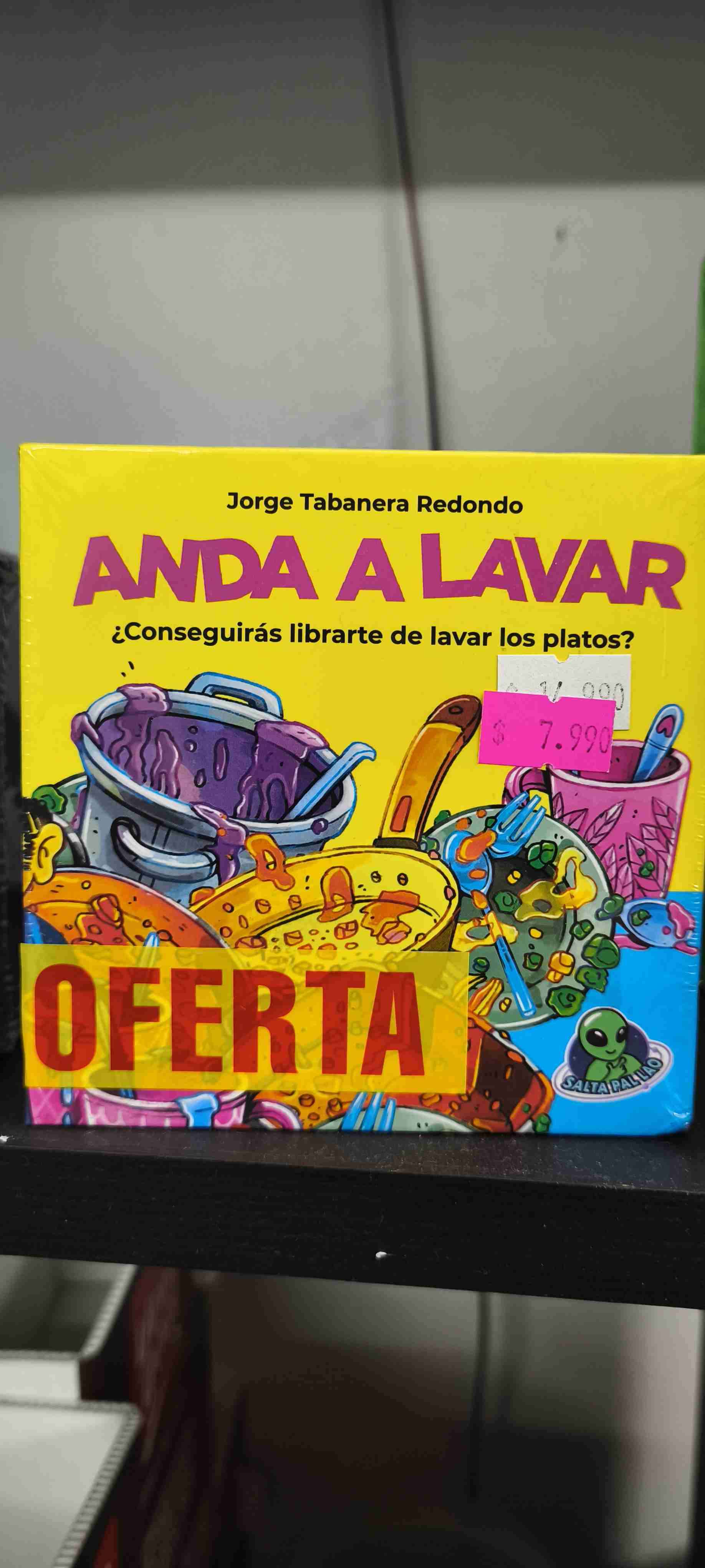 Juego de cartas 'Anda a Lavar'