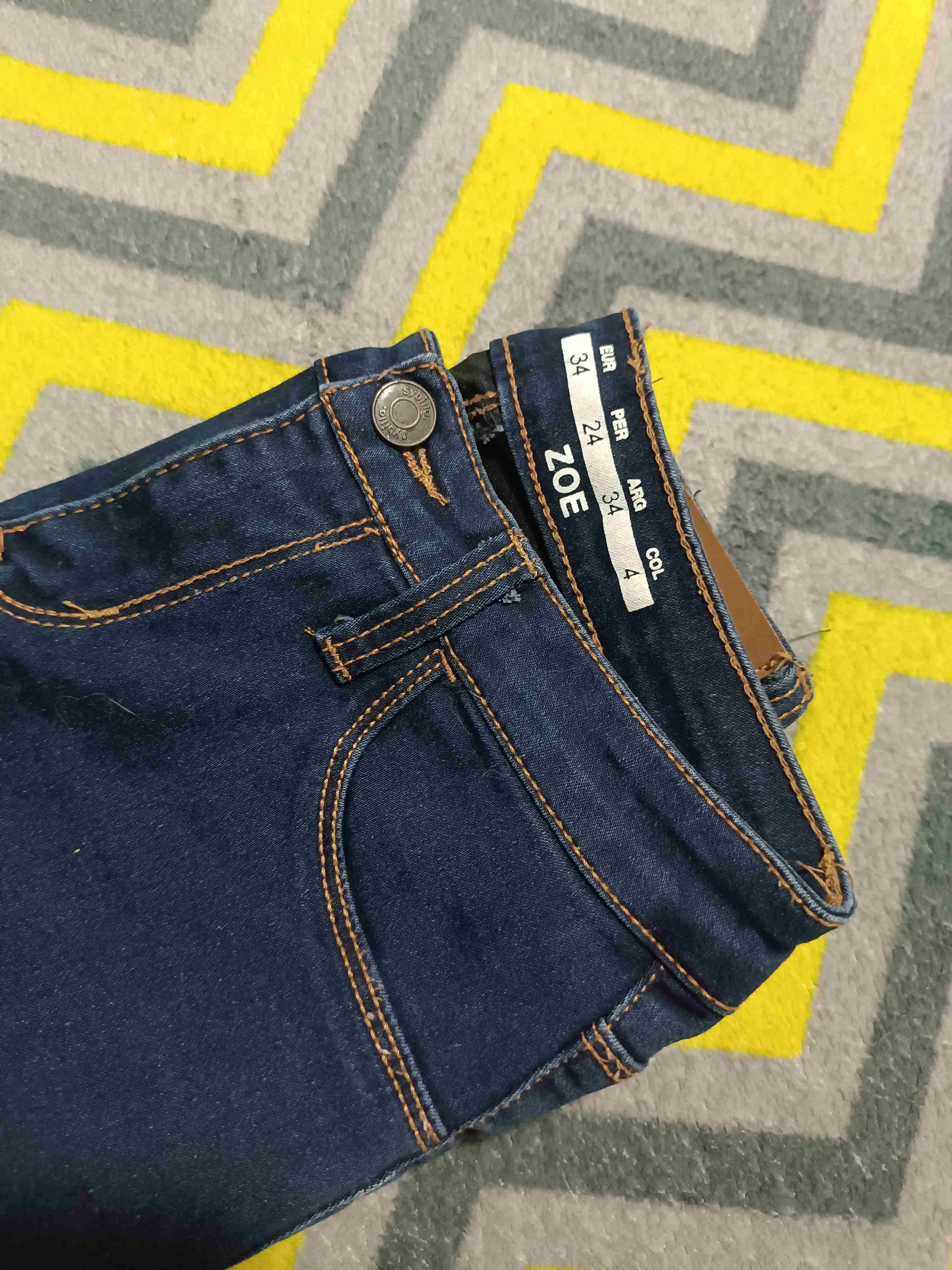 Jeans azul oscuro Sybilla - miniatura 3