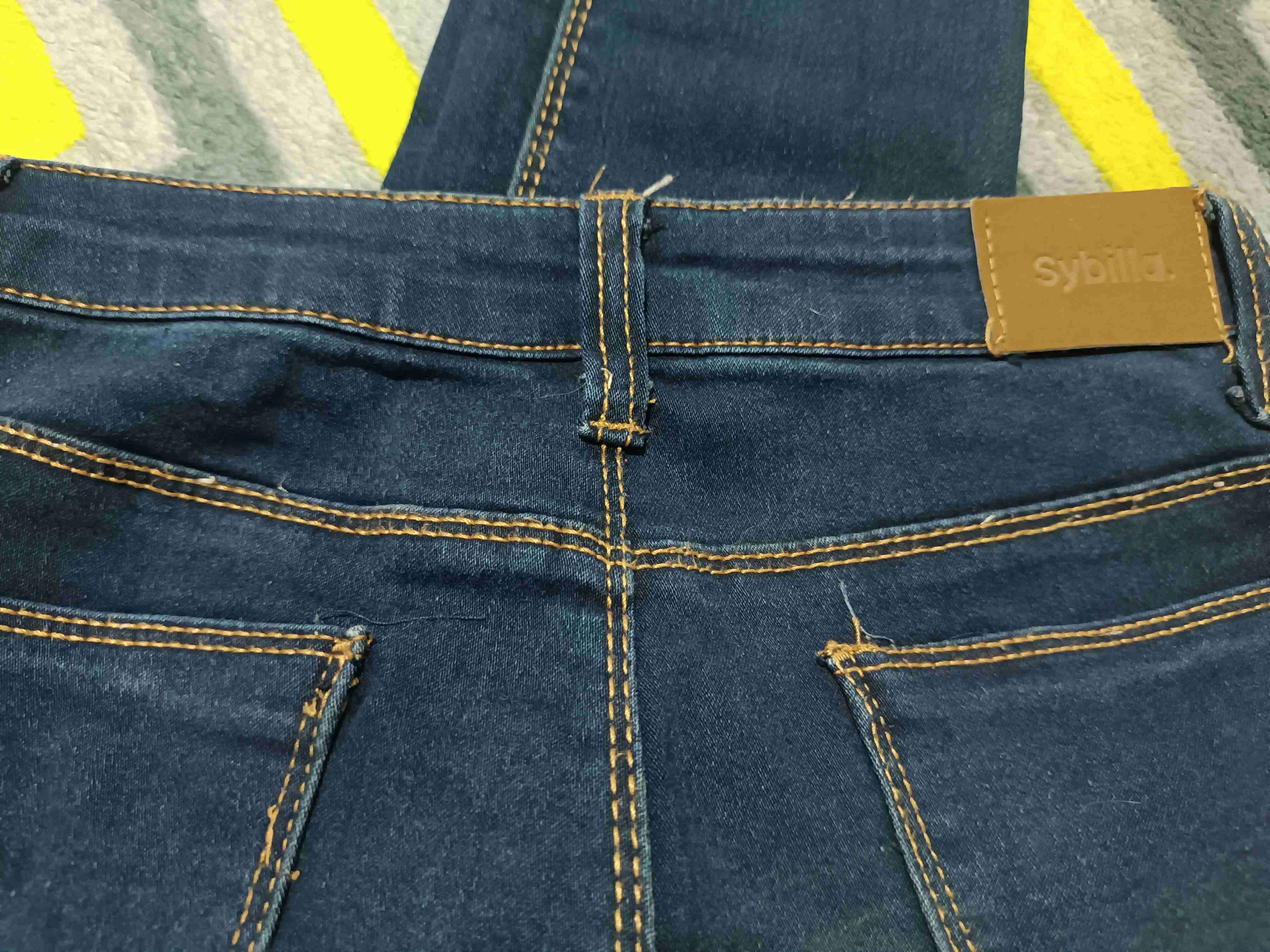 Jeans azul oscuro Sybilla - miniatura 4