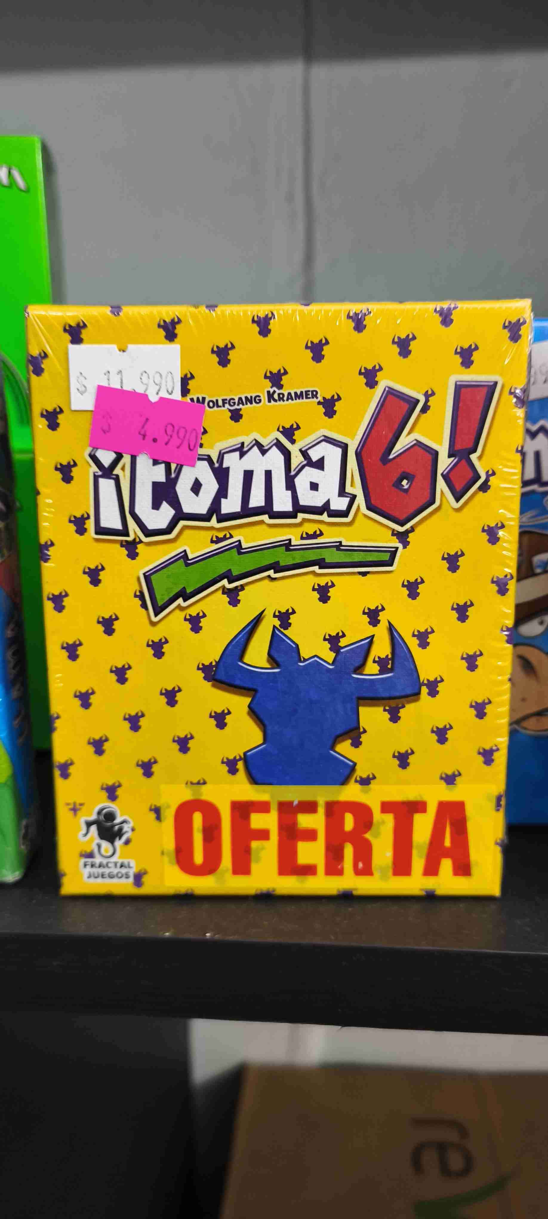 Juego de mesa ¡Toma 6!