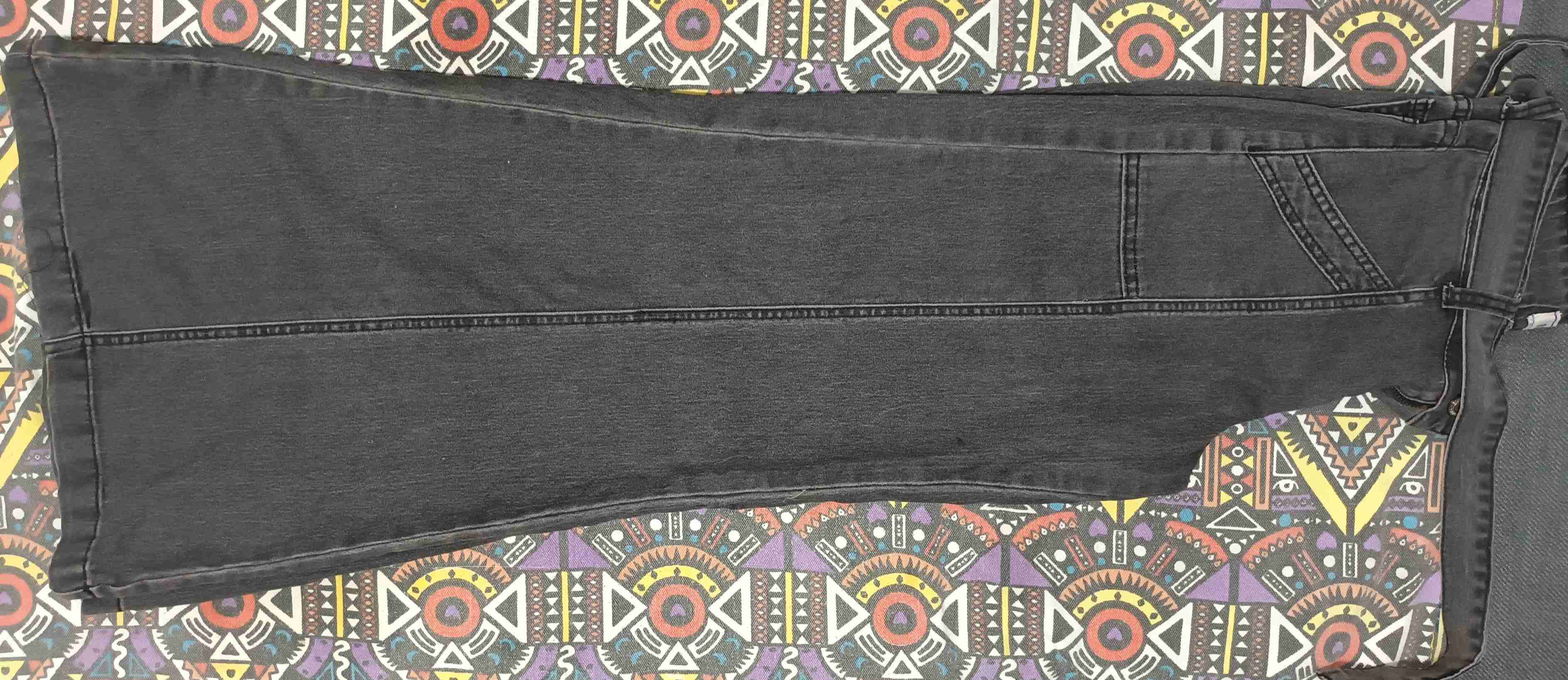 Jean gris oscuro estilo clásico - miniatura 2