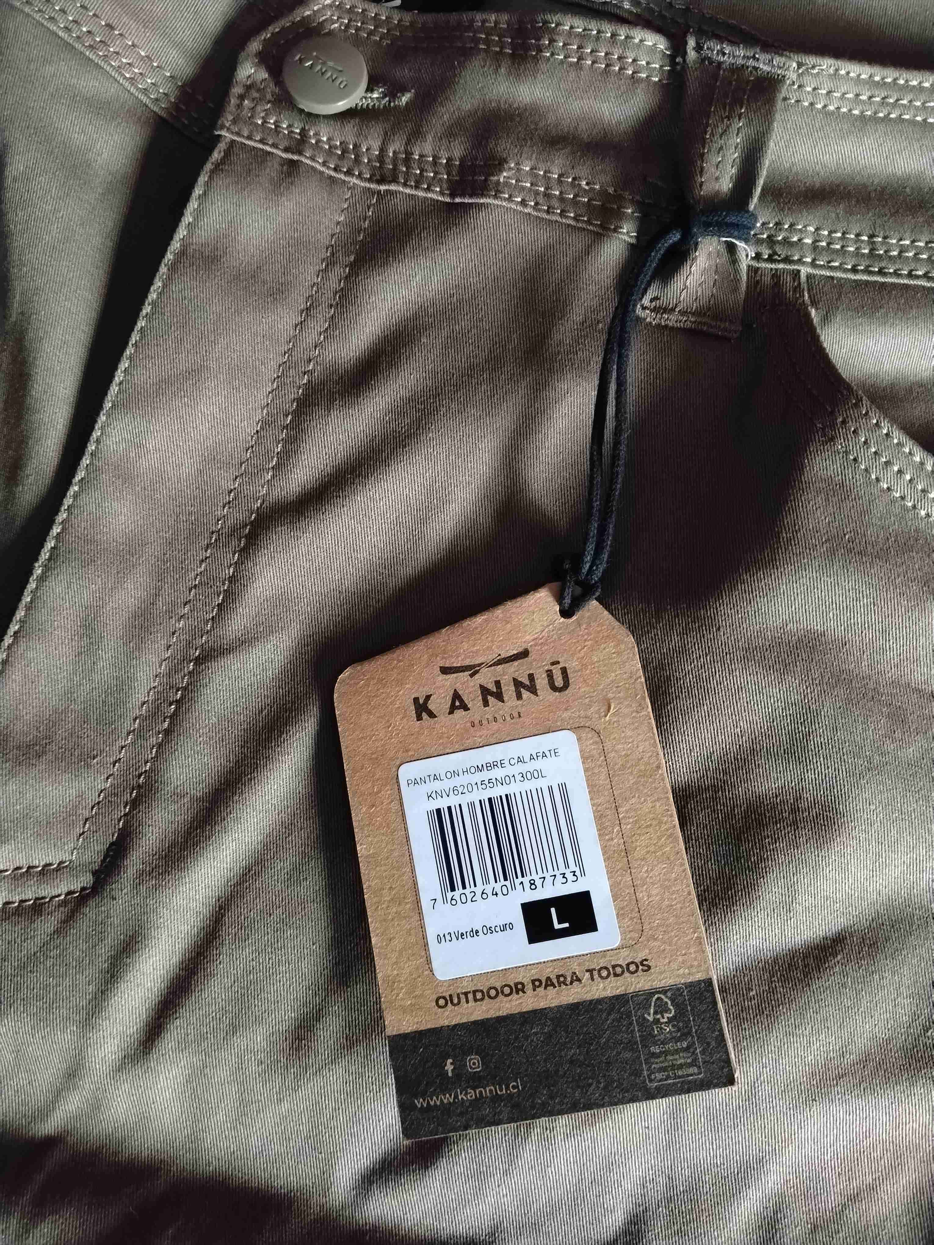 Pantalón Hombre Verde claro - miniatura 1