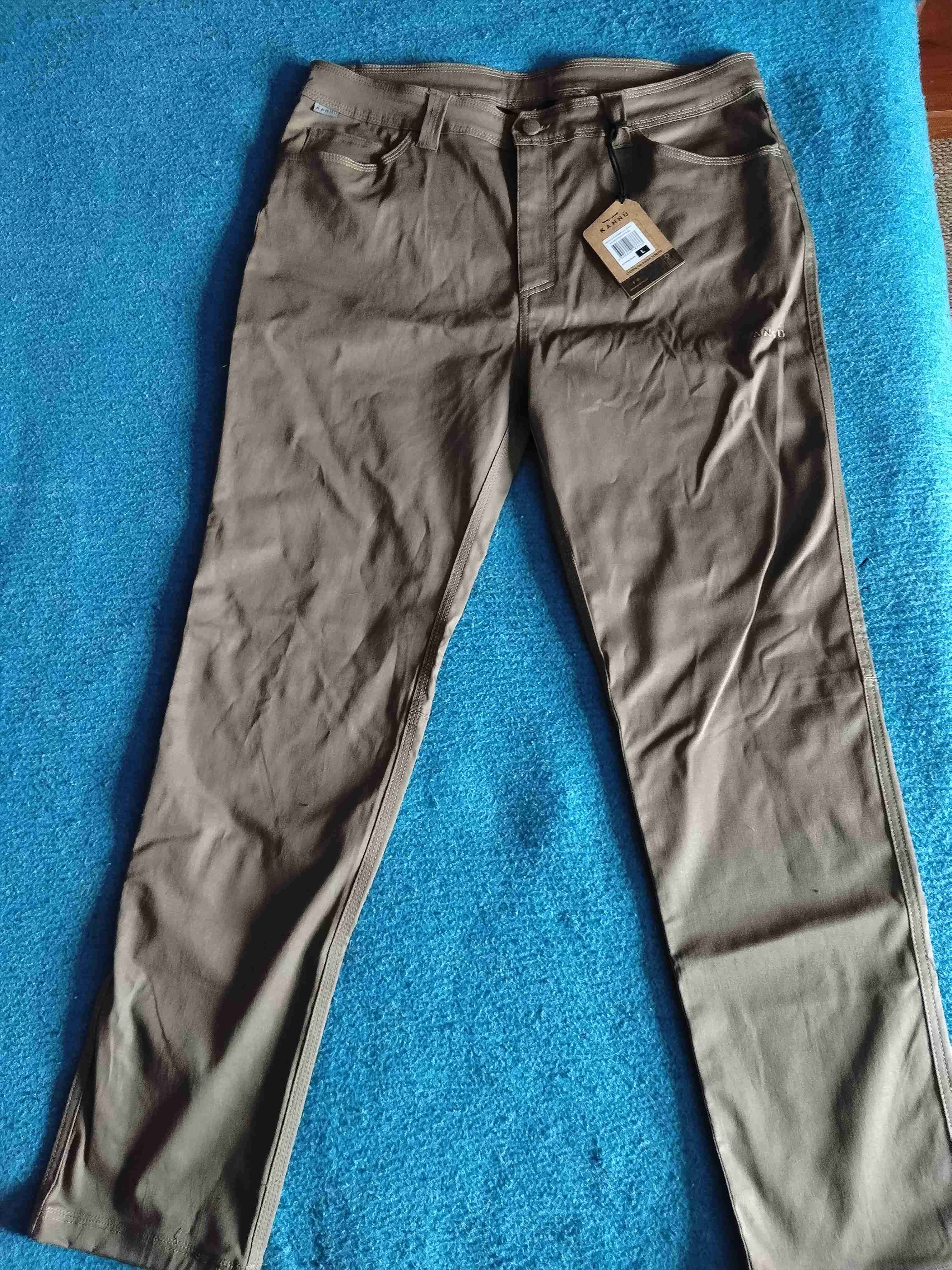 Pantalón Hombre Verde claro - miniatura 2