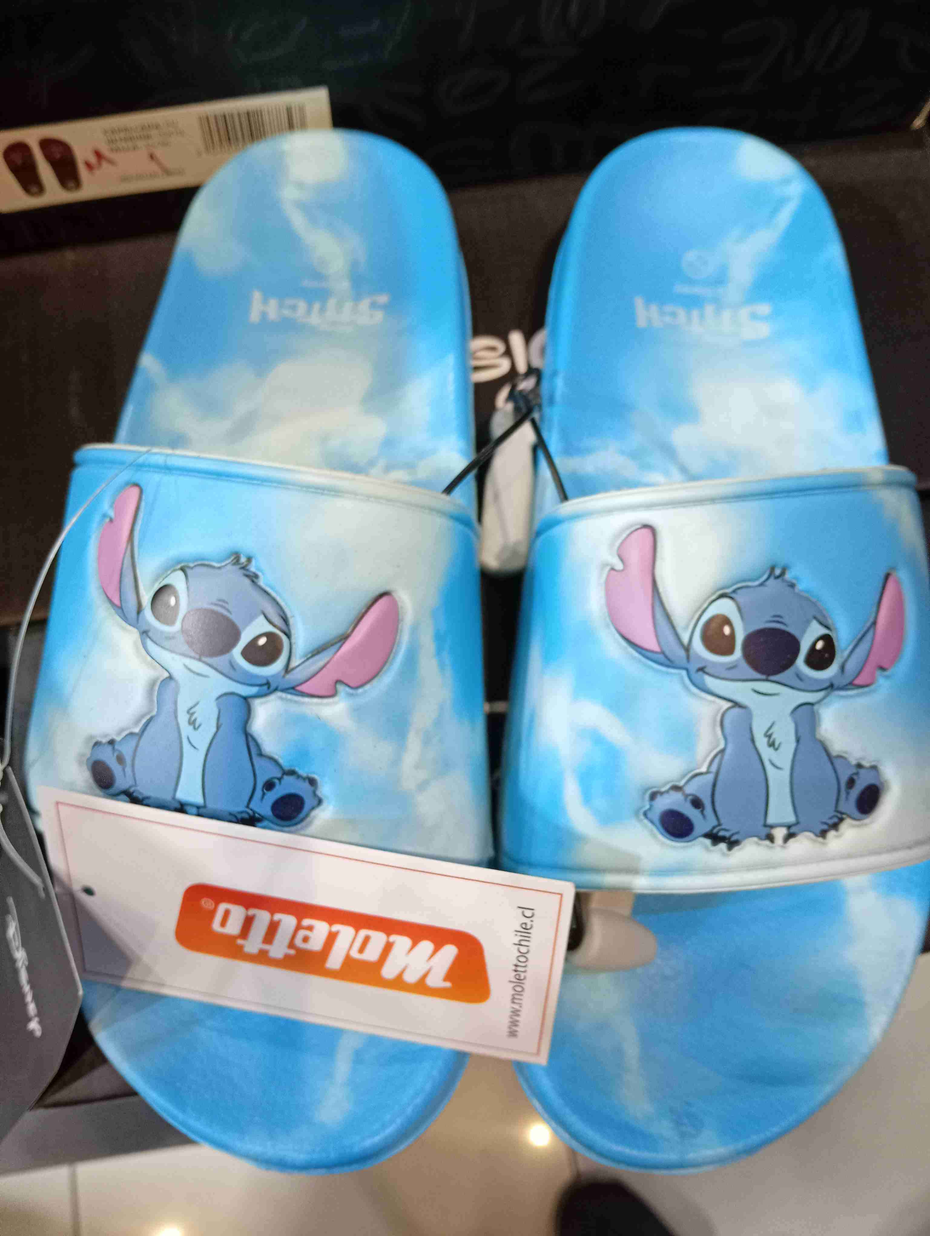 Sandalias azules Stitch marca Moletto 37-38-39-40