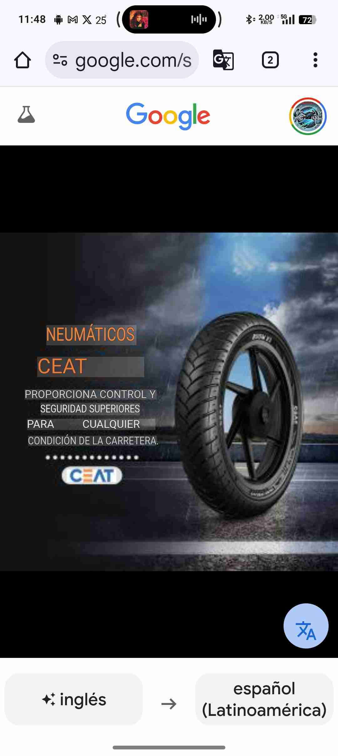 Neumático CEAT para auto - miniatura 1
