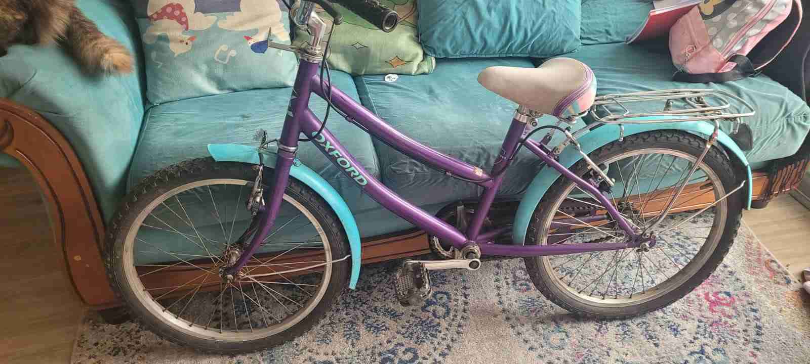 Bicicleta infantil Oxford morada - miniatura 3