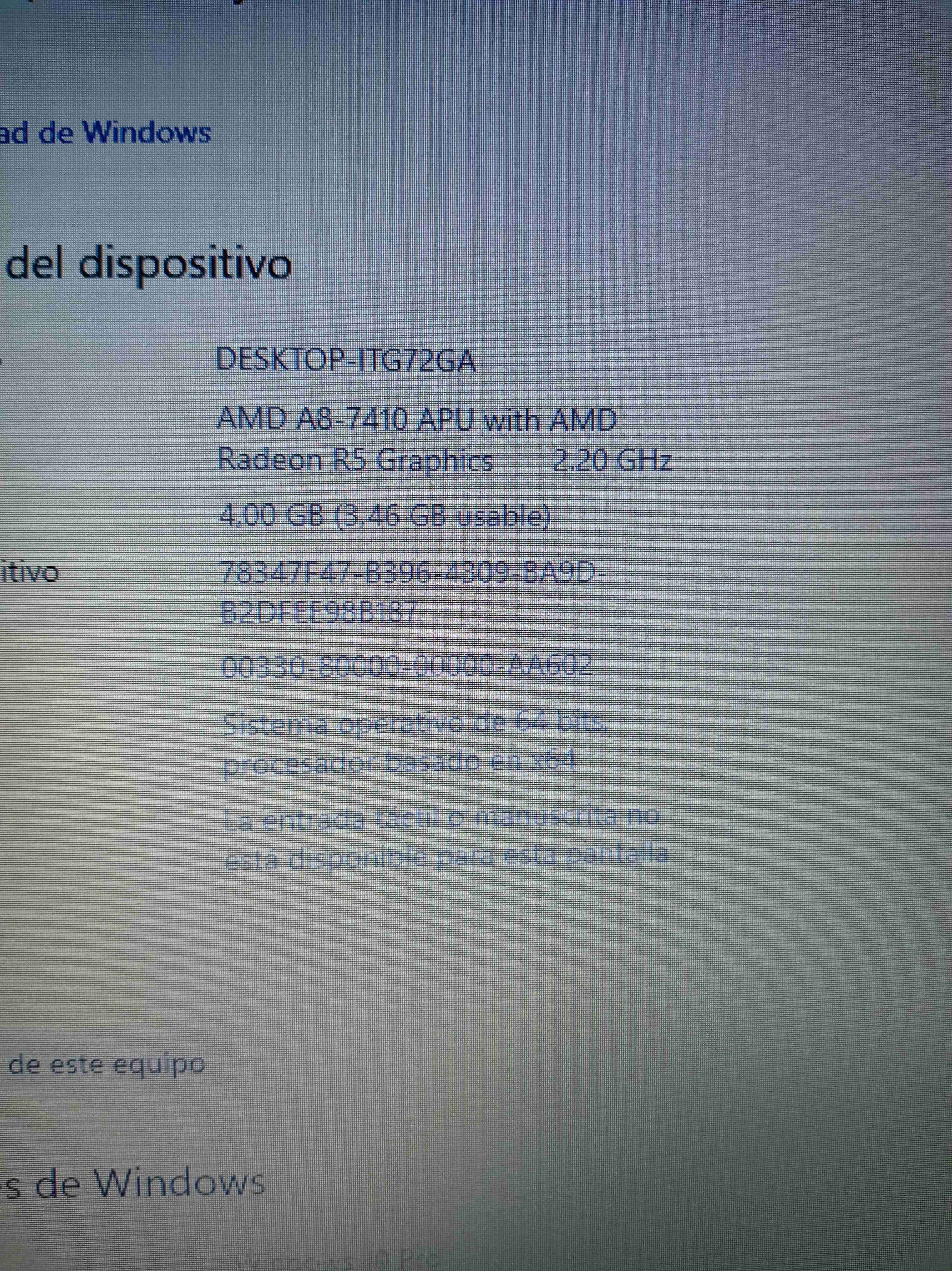 PC de escritorio con AMD A8 y Radeon R5 - miniatura 1
