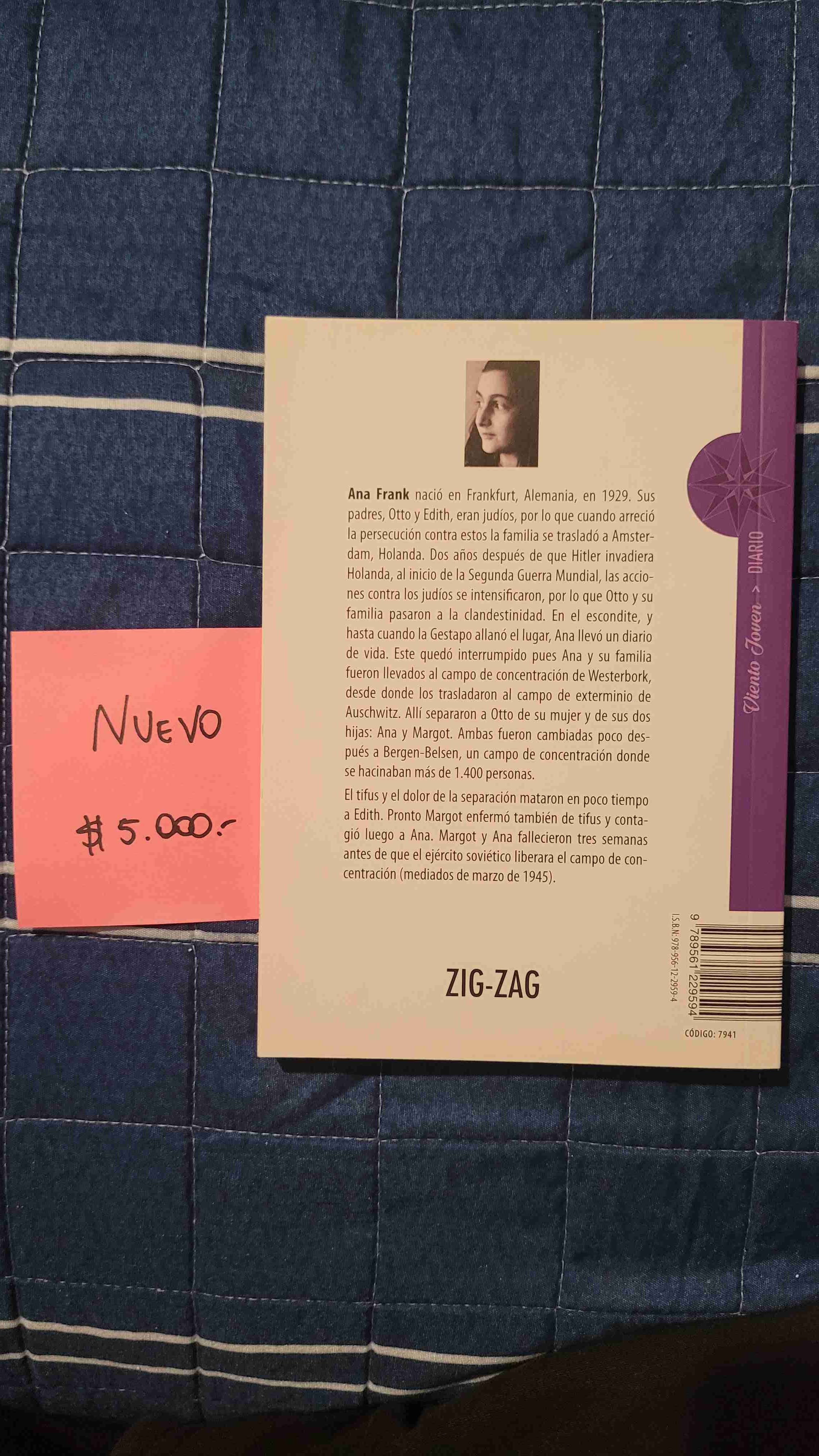 Libro Diario de Ana Frank Nuevo - miniatura 2