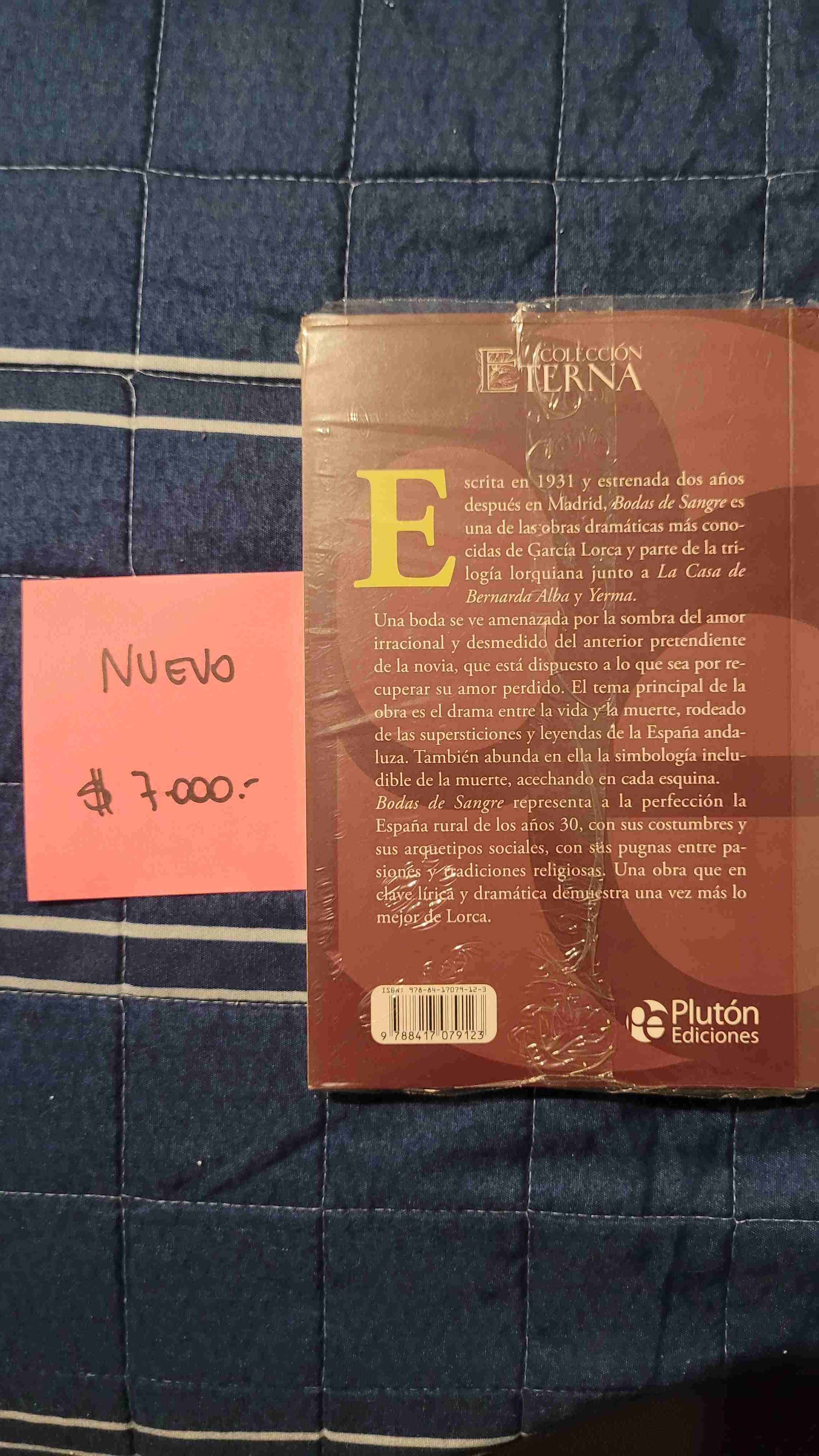 Libro Bodas de Sangre nuevo - miniatura 2