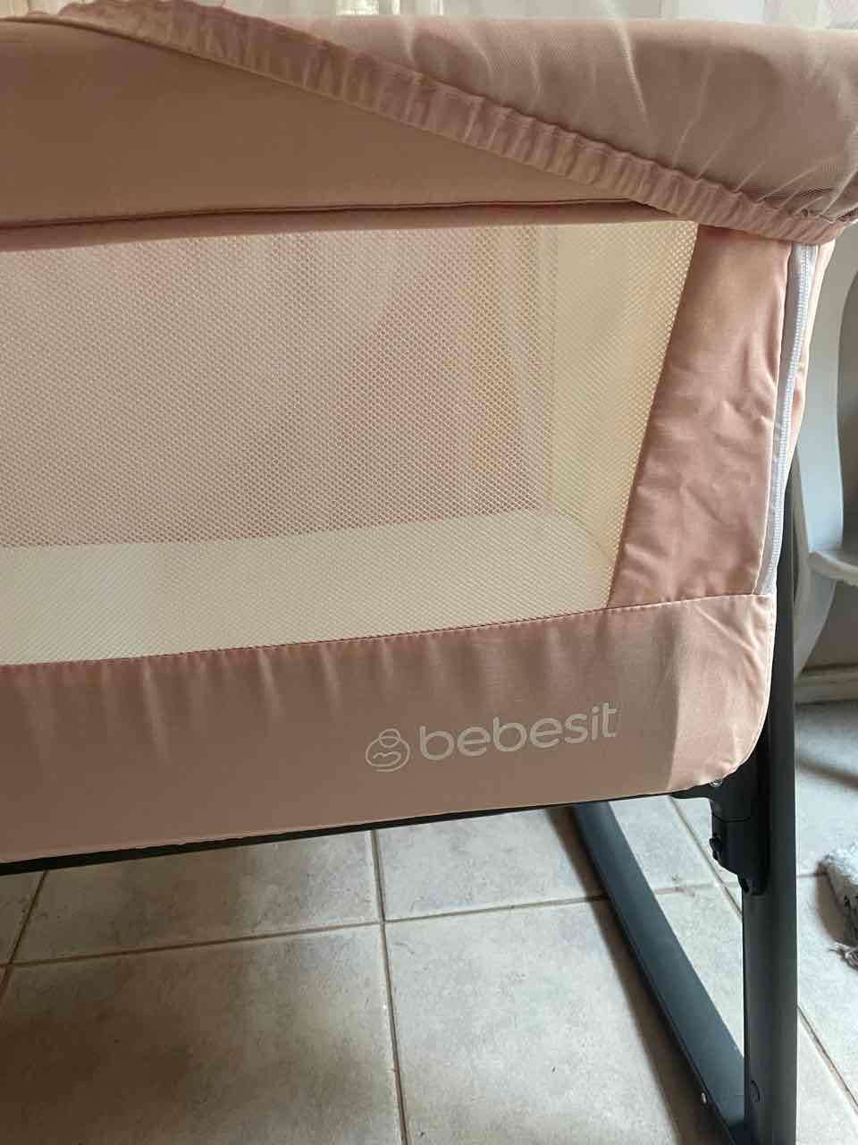 Cuna colecho rosada bebesit - miniatura 3