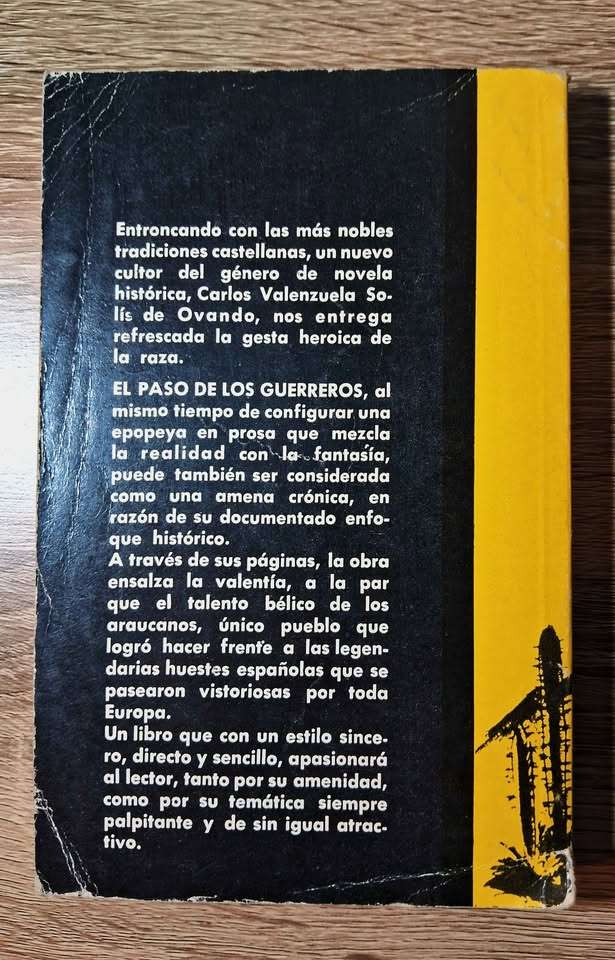 Libro El paso de los guerreros – Carlos Valenzuela - miniatura 2