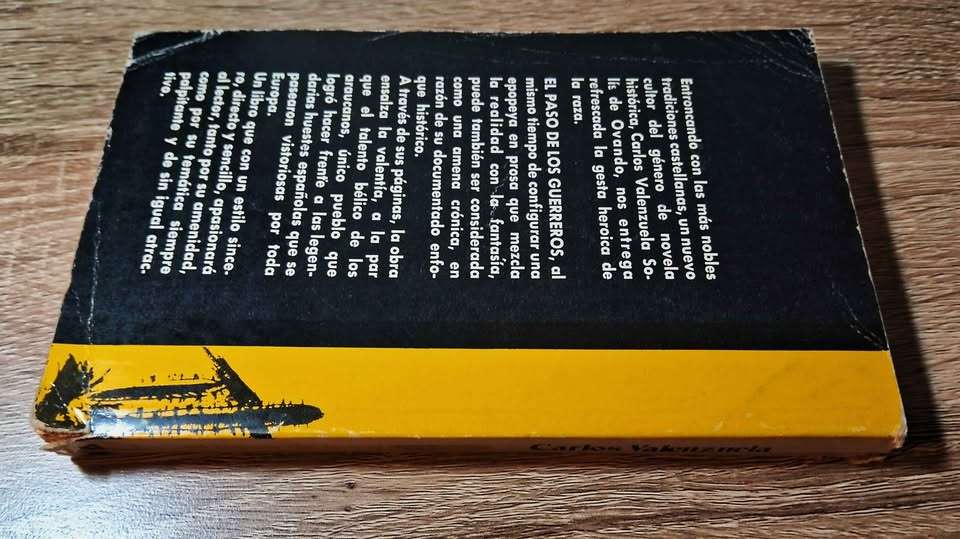 Libro El paso de los guerreros – Carlos Valenzuela - miniatura 4