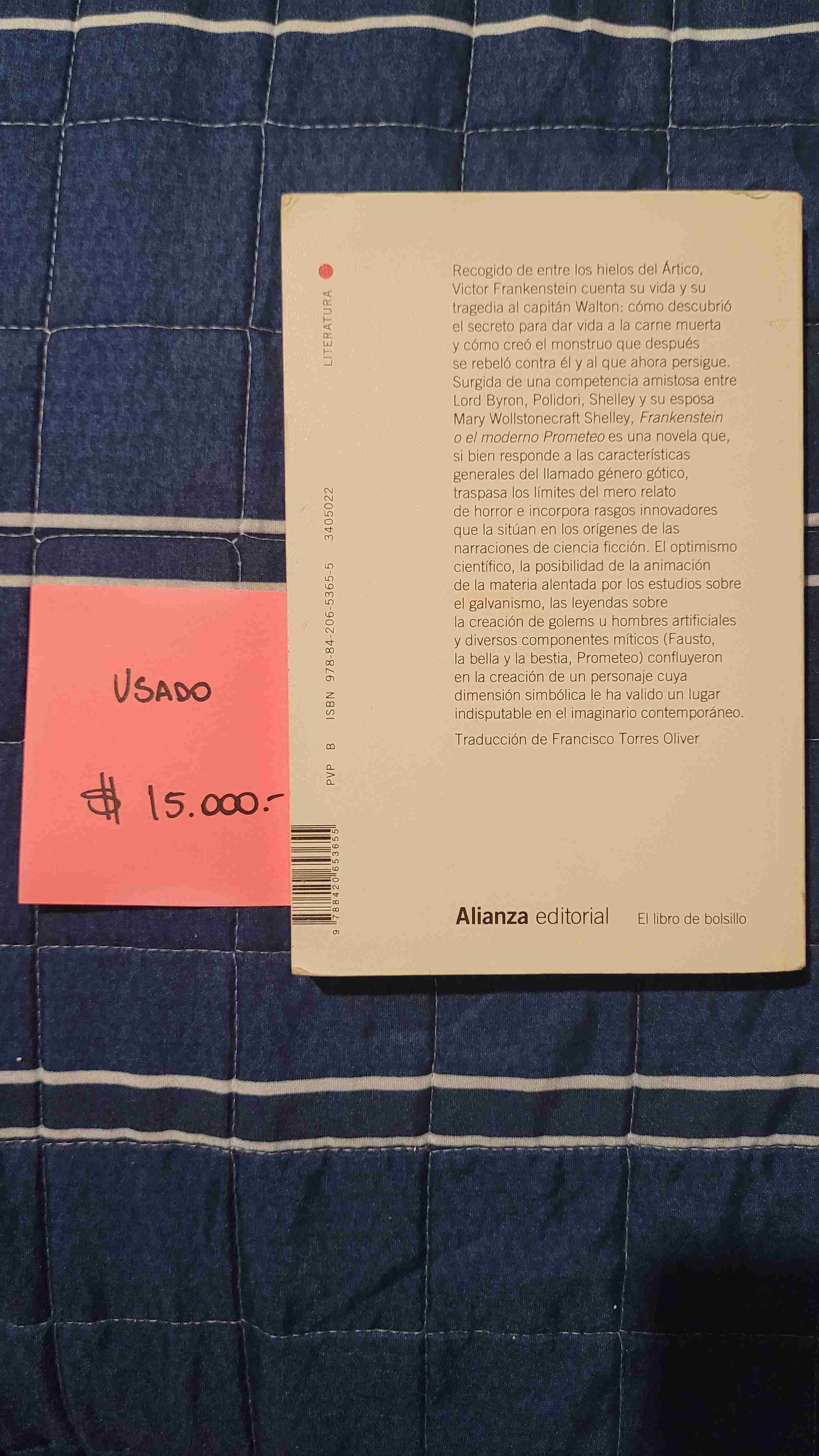 Libro Frankenstein Mary W. Shelley - miniatura 2