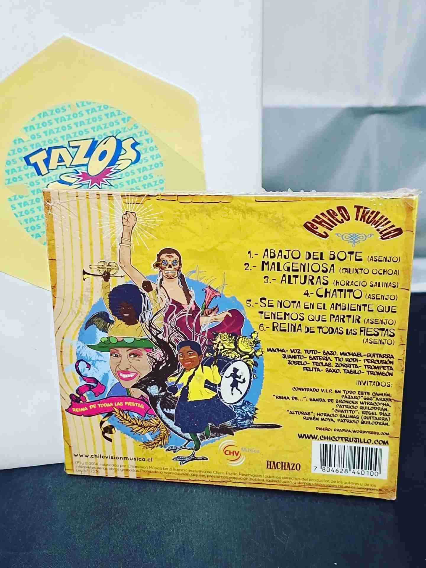 CD Chico Trujillo - Reina de Todas las Fiestas - miniatura 2