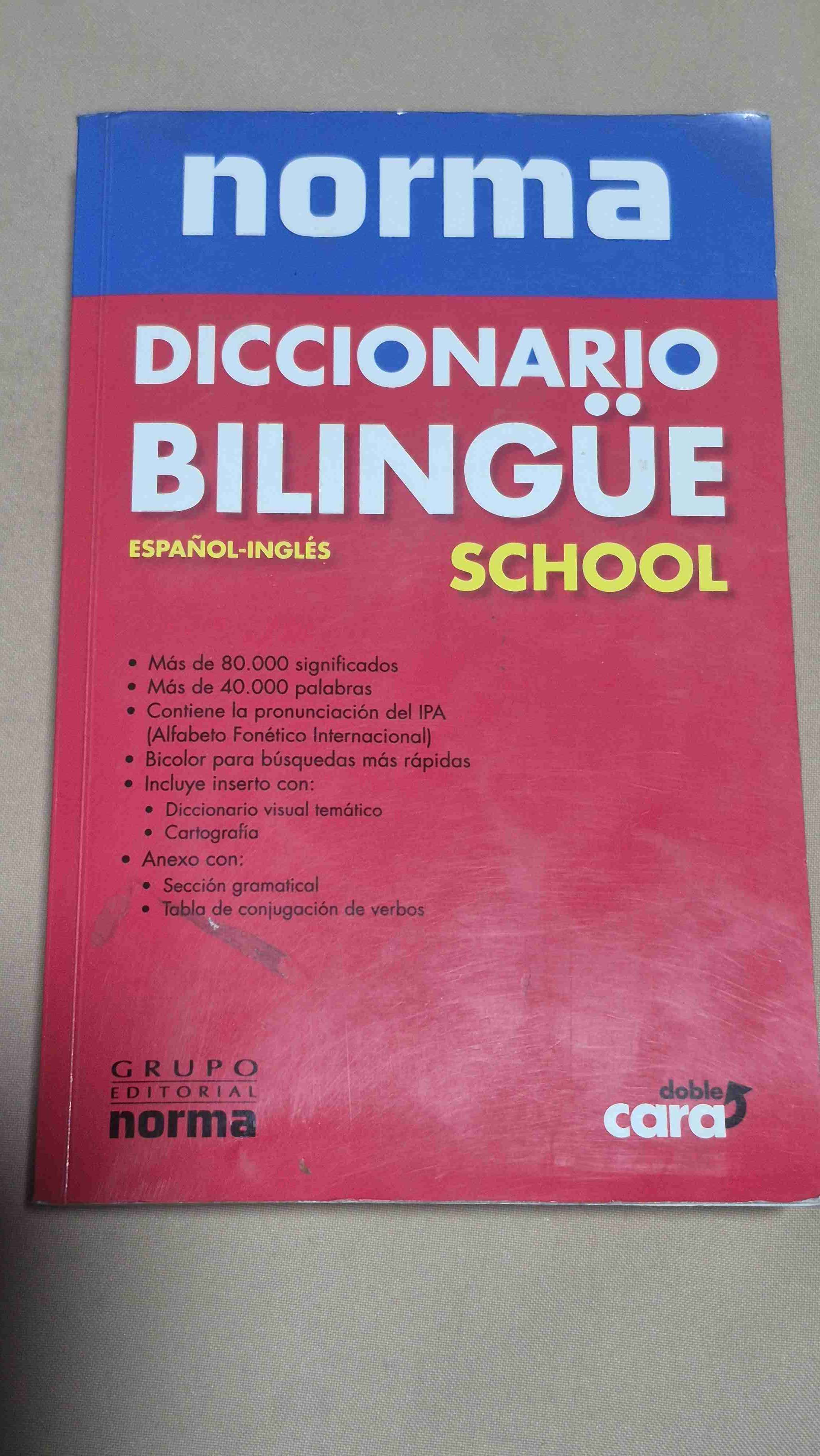 Diccionario bilingüe escolar Norma - miniatura 3