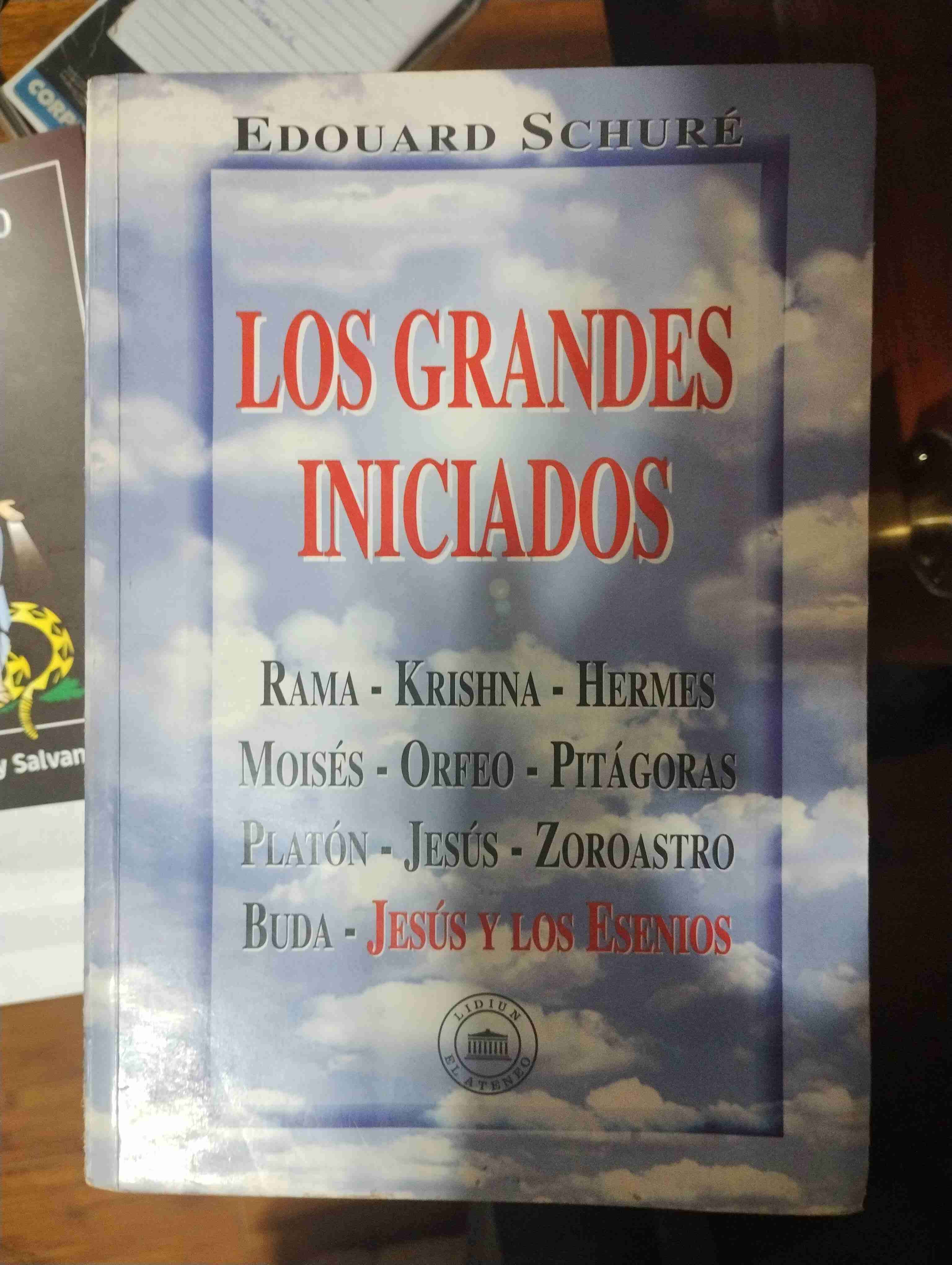 Libro Los Grandes Iniciados