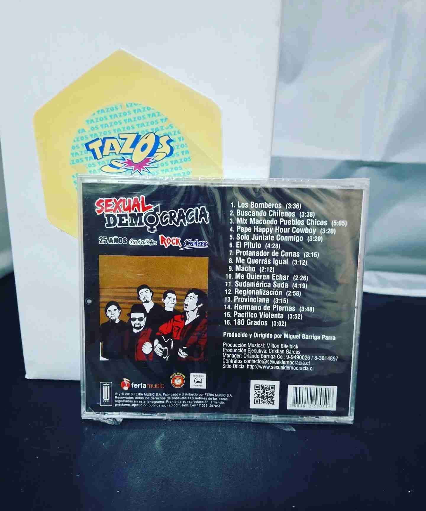 CD Sexual Democracia 25 años en Vivo Nuevo - miniatura 2