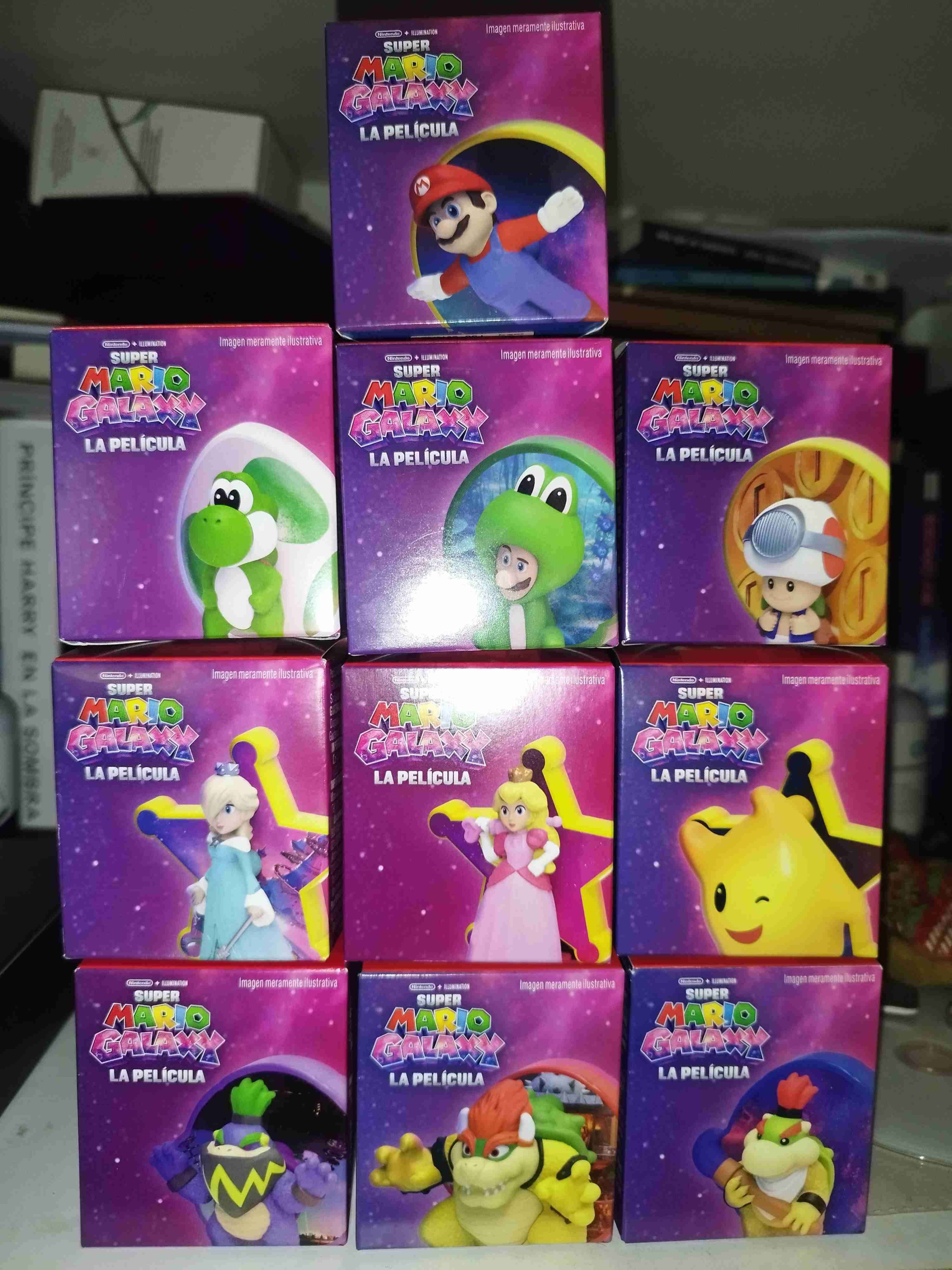 Figuras de colección Mario Galaxy Mcdonald's
