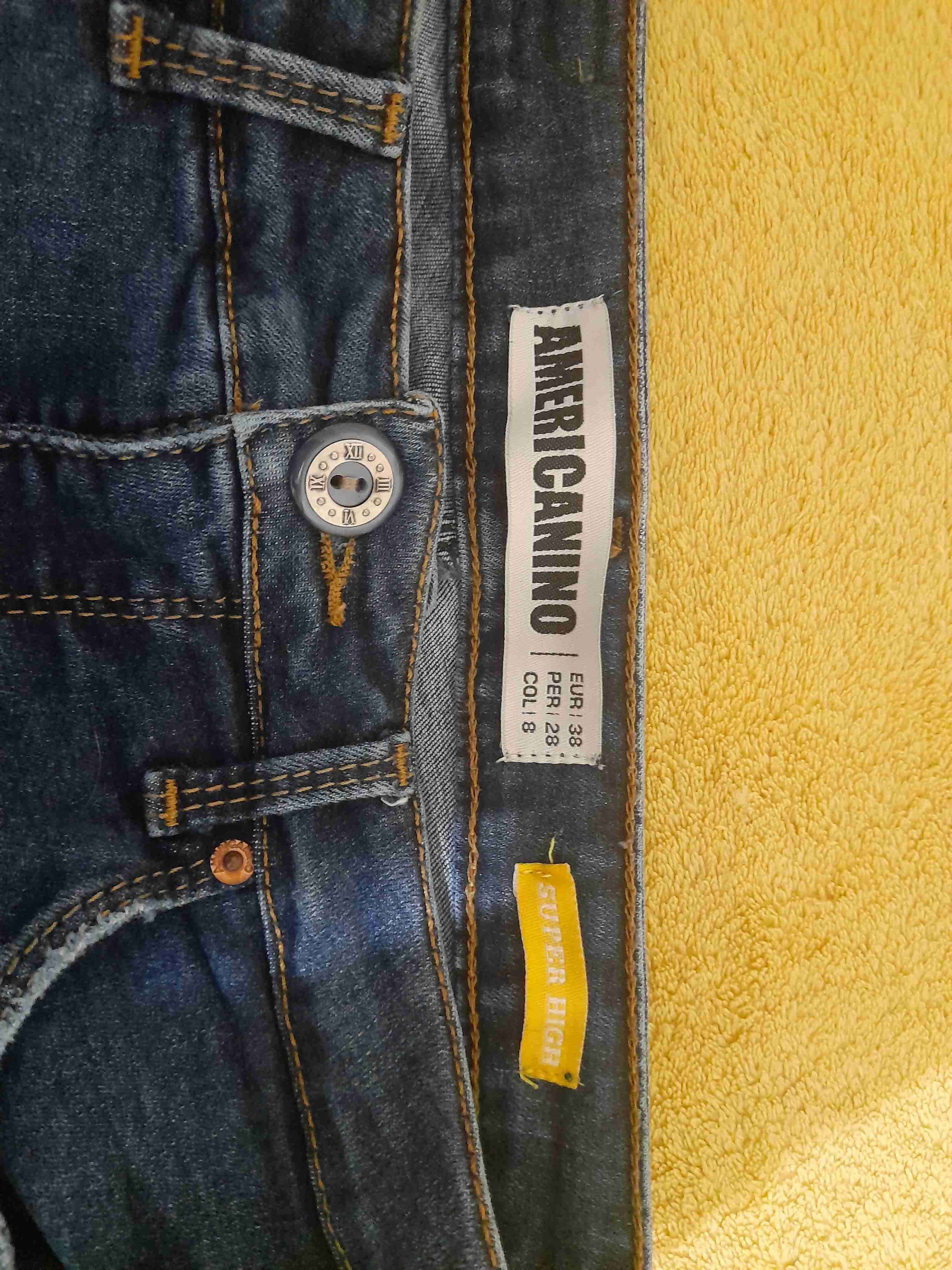 Jeans azul oscuro mujer - miniatura 2