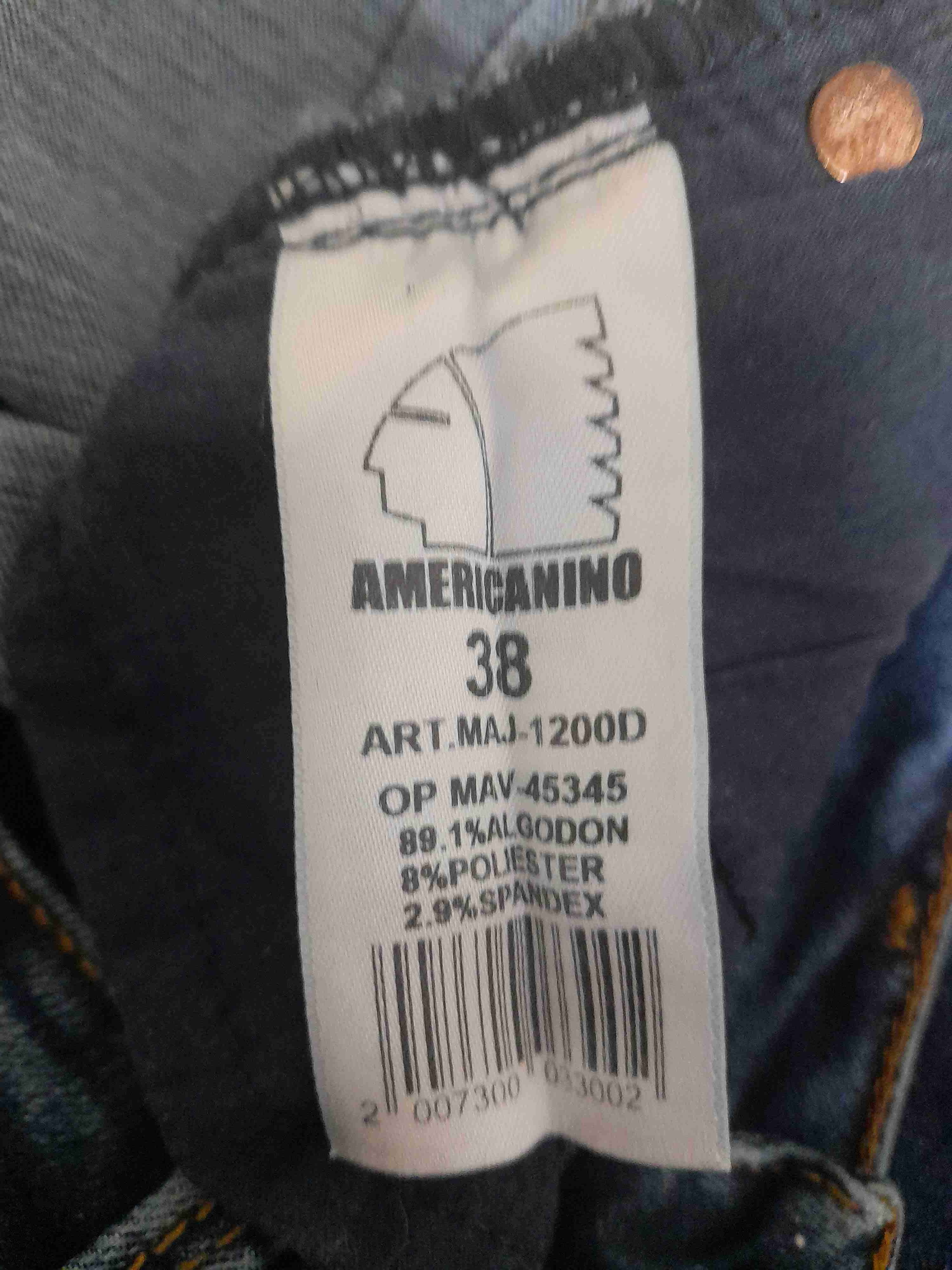 Jeans azul oscuro mujer - miniatura 4