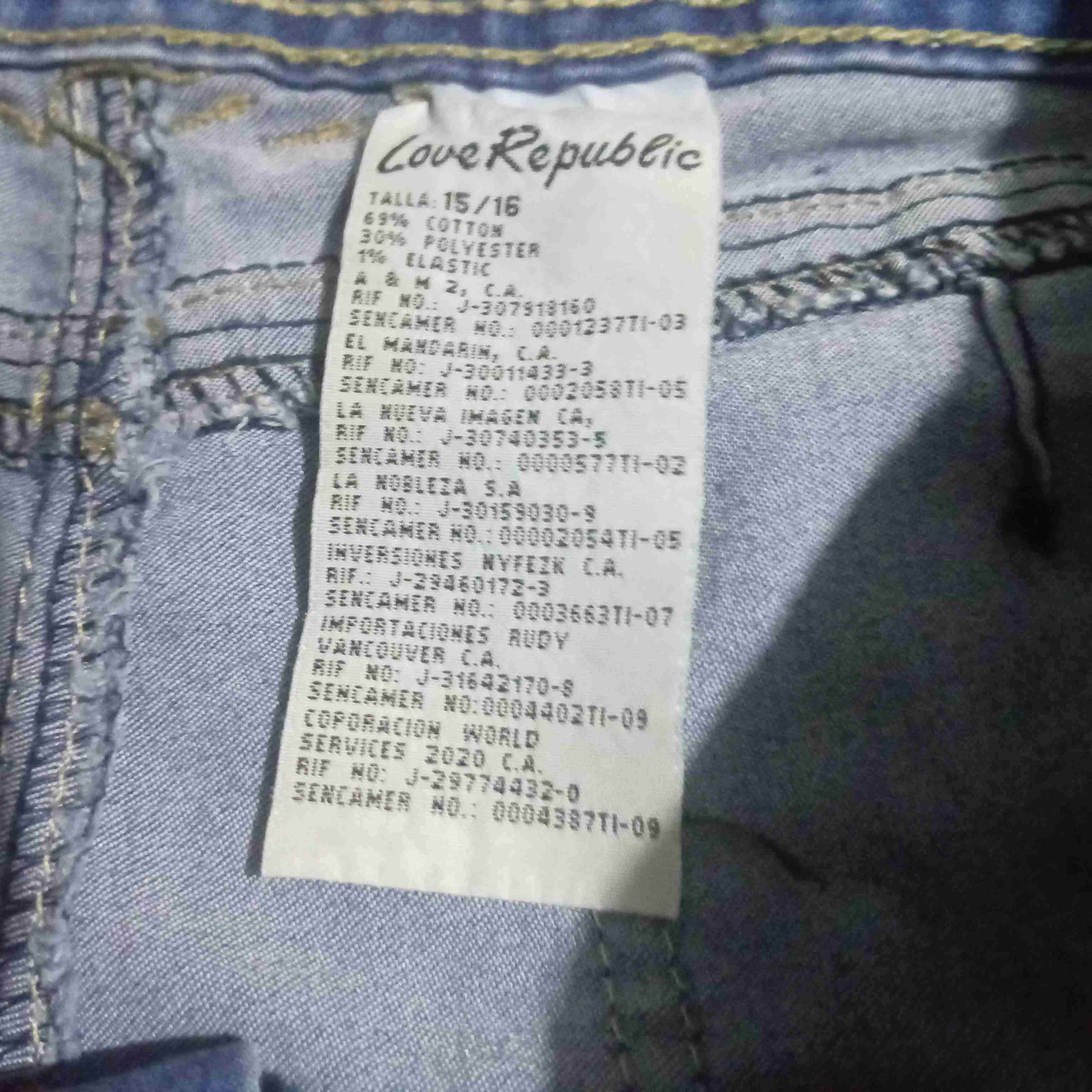 Shorts de mezclilla azules - miniatura 3