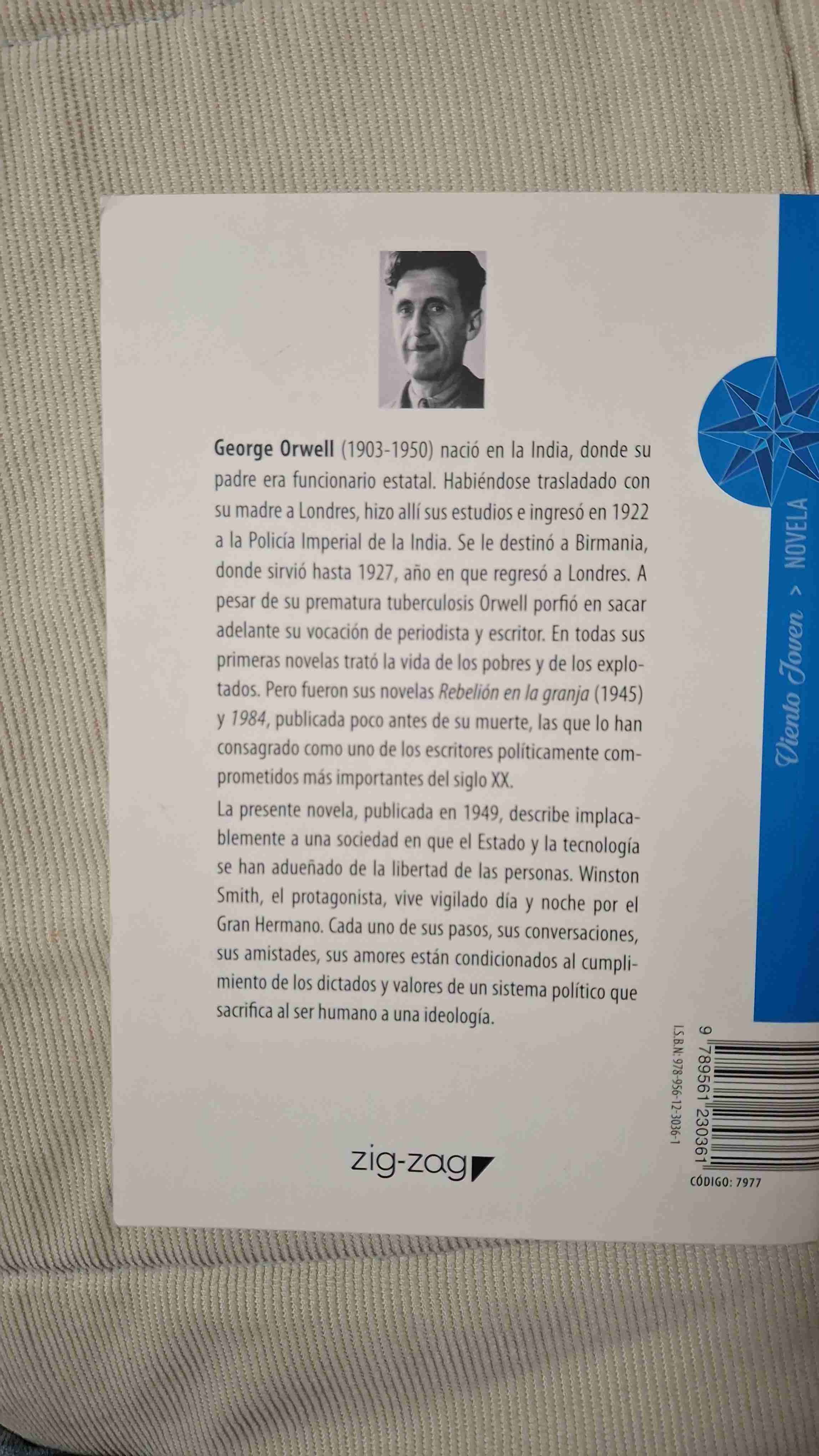 Libro 1984 de George Orwell - miniatura 2