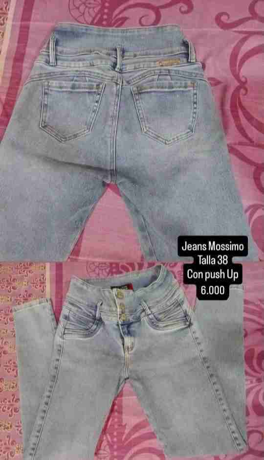 Jeans Mossimo azul talla 38