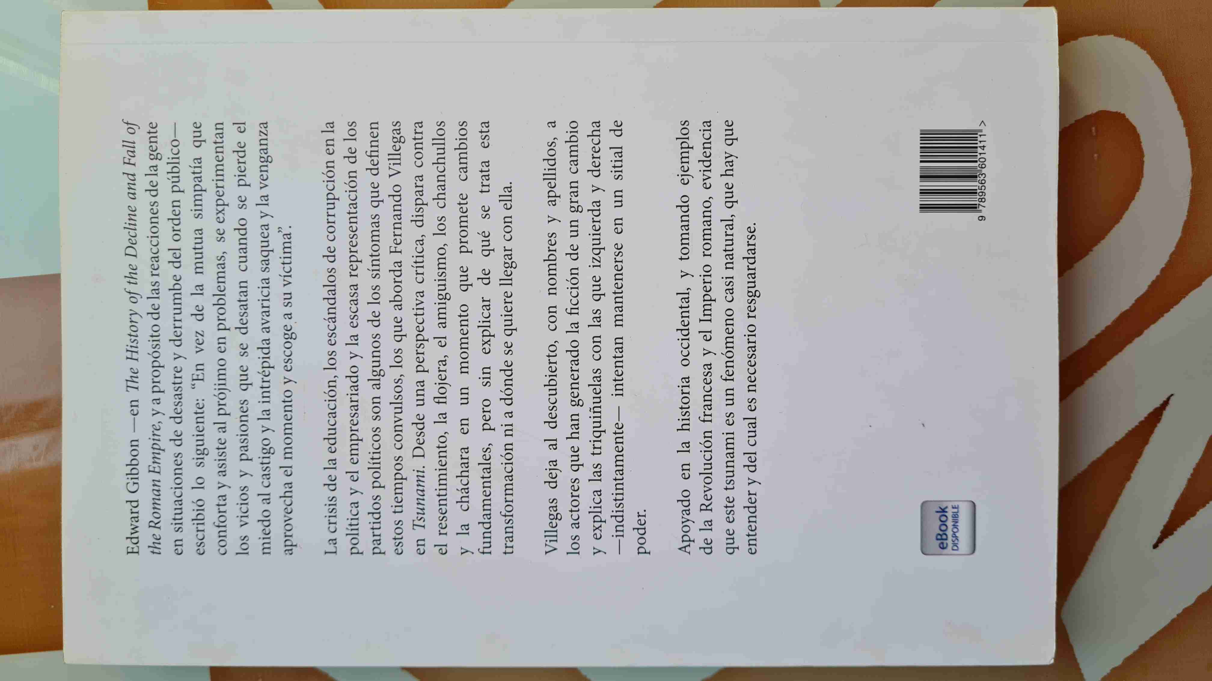 Libro 'Tsunami' de Fernando Villegas - miniatura 2