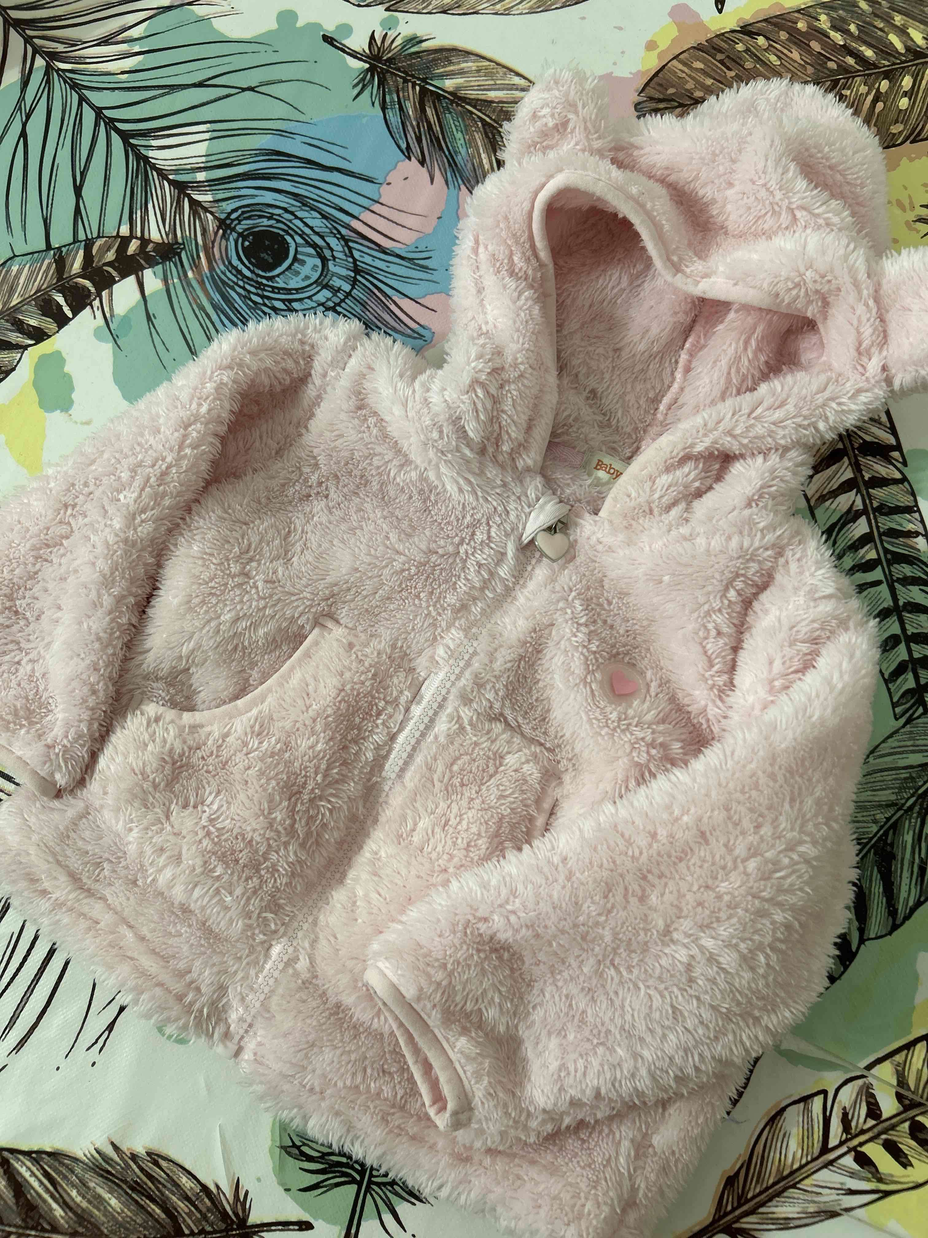 Lote peludos rosa bebé - miniatura 2