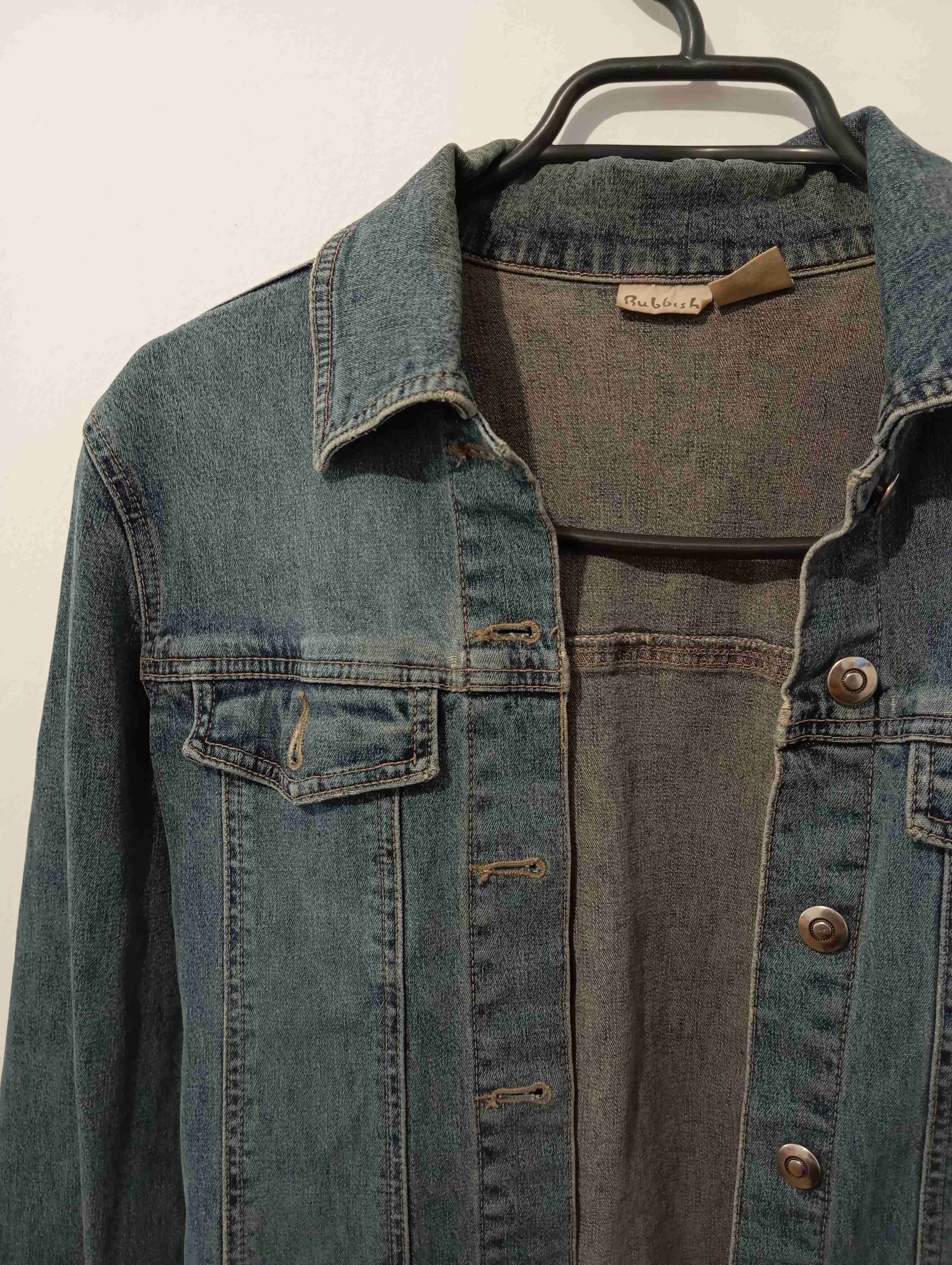 Chaqueta de mezclilla azul - miniatura 3