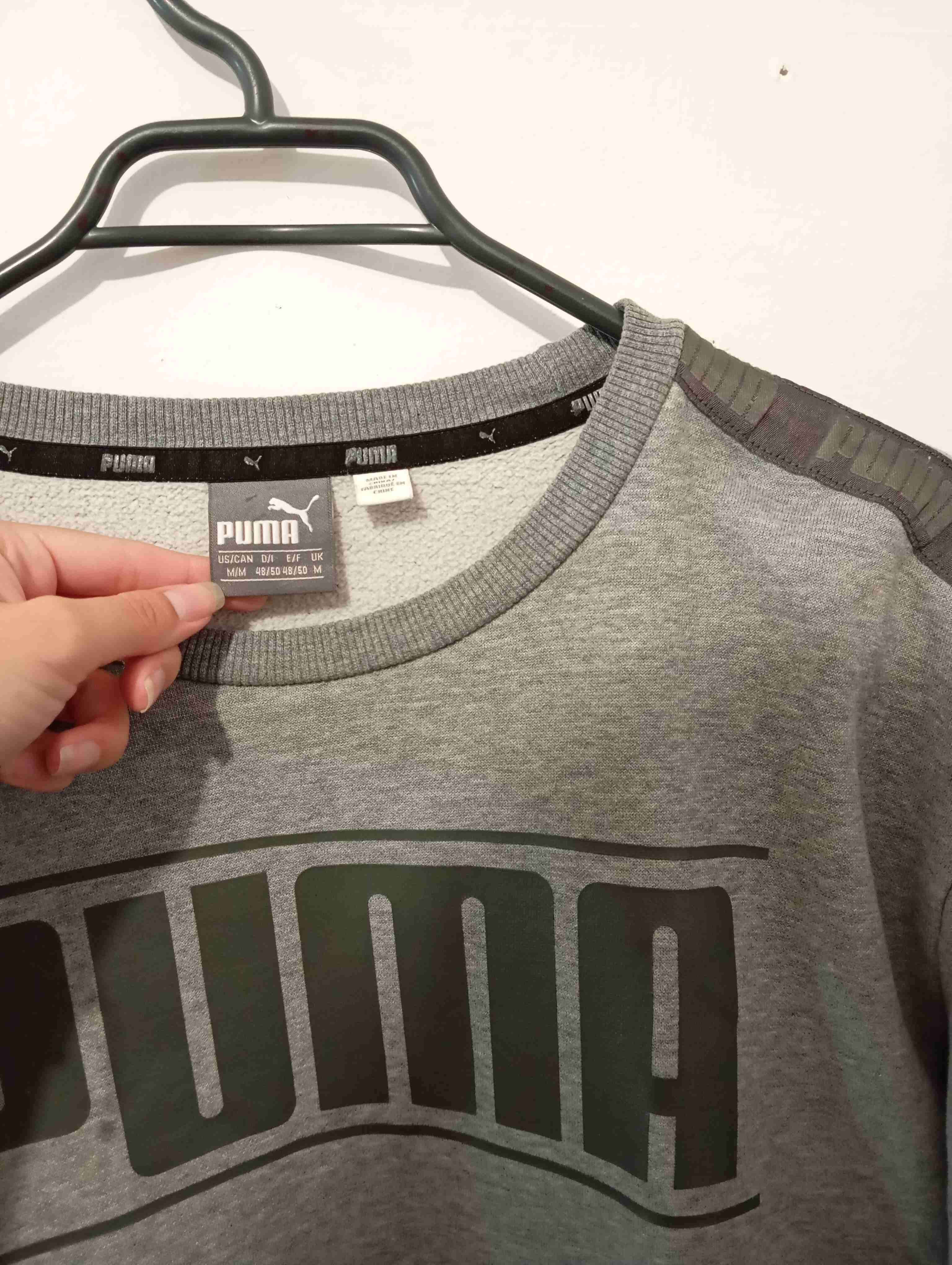 Polerón gris Puma - miniatura 3