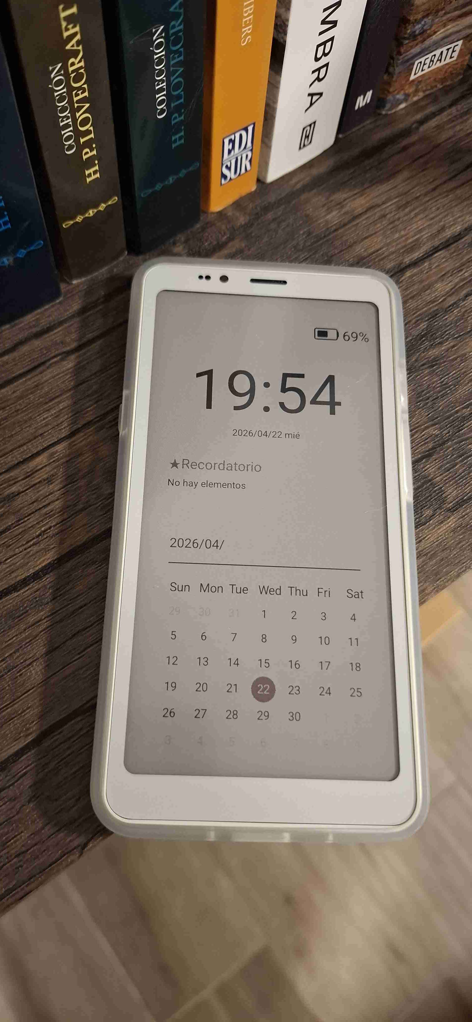 E-reader blanco con funda bigme hibreak s color - miniatura 2