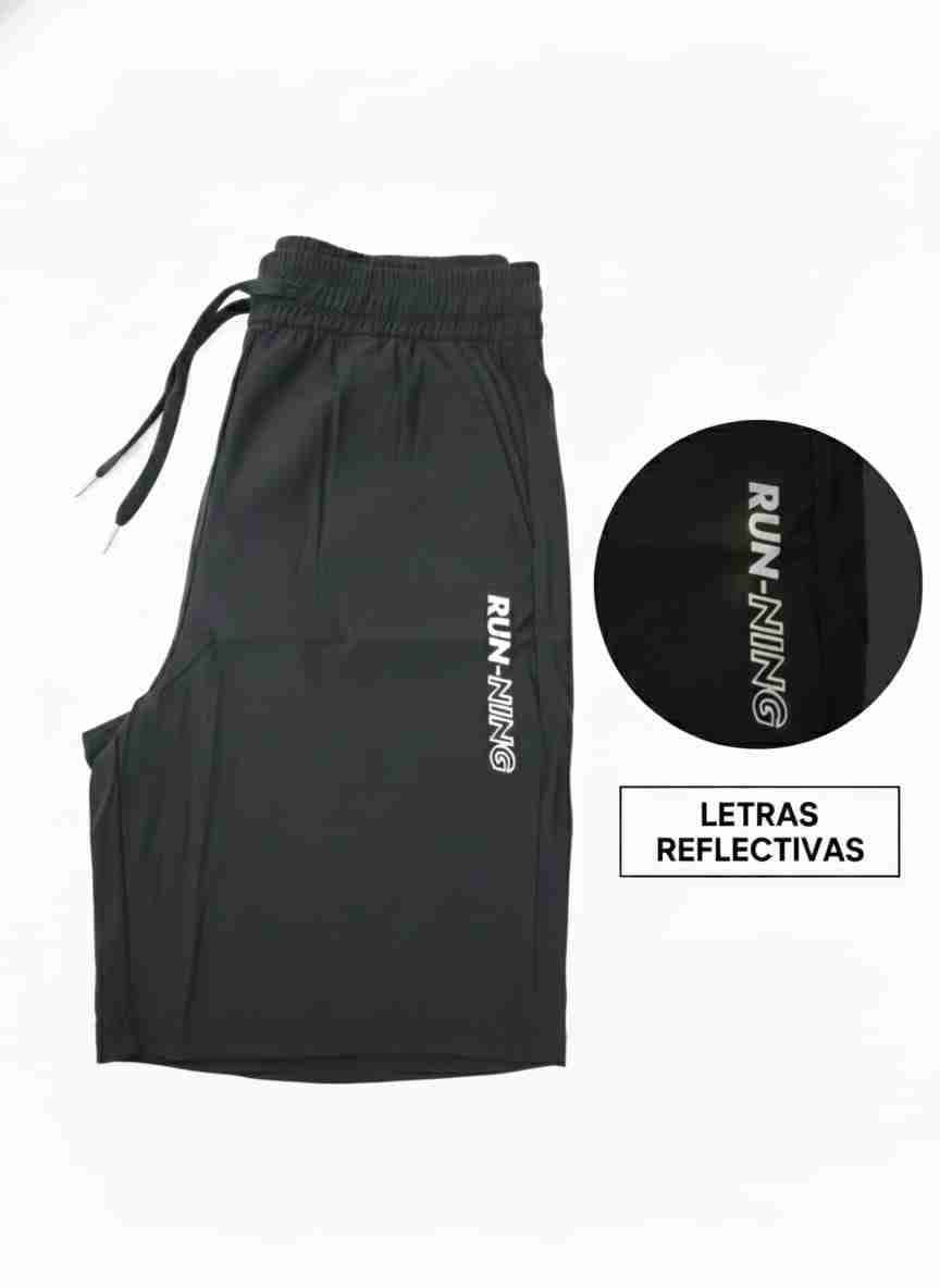 Shorts deportivos negros - miniatura 2
